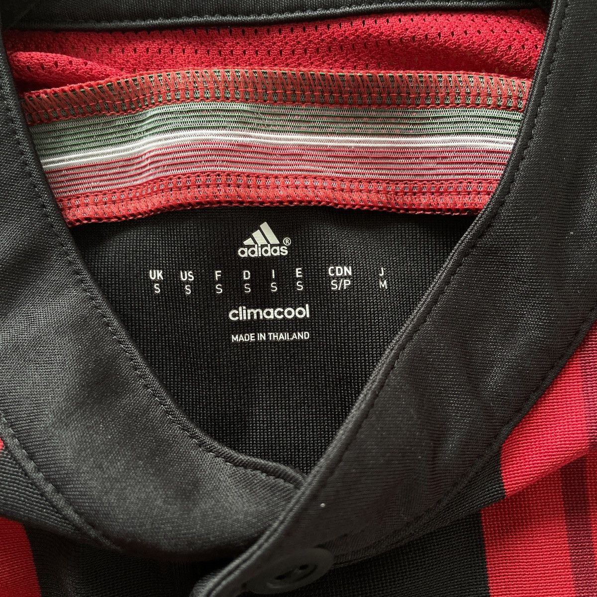 Adidas AC Milan Adidas Home Jersey Shirt Men 2014/2015 size S Size US S / EU 44-46 / 1 - 6 Thumbnail