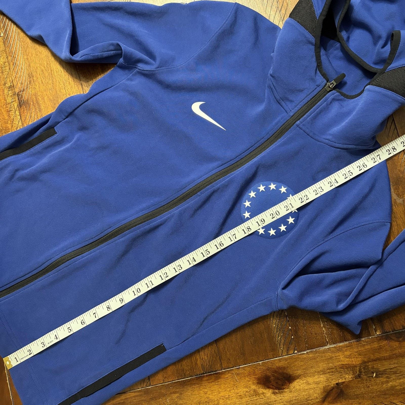Nike Philadelphia 76ers Jacket Mens Medium Blue NBA Basketball Size US M / EU 48-50 / 2 - 10 Thumbnail