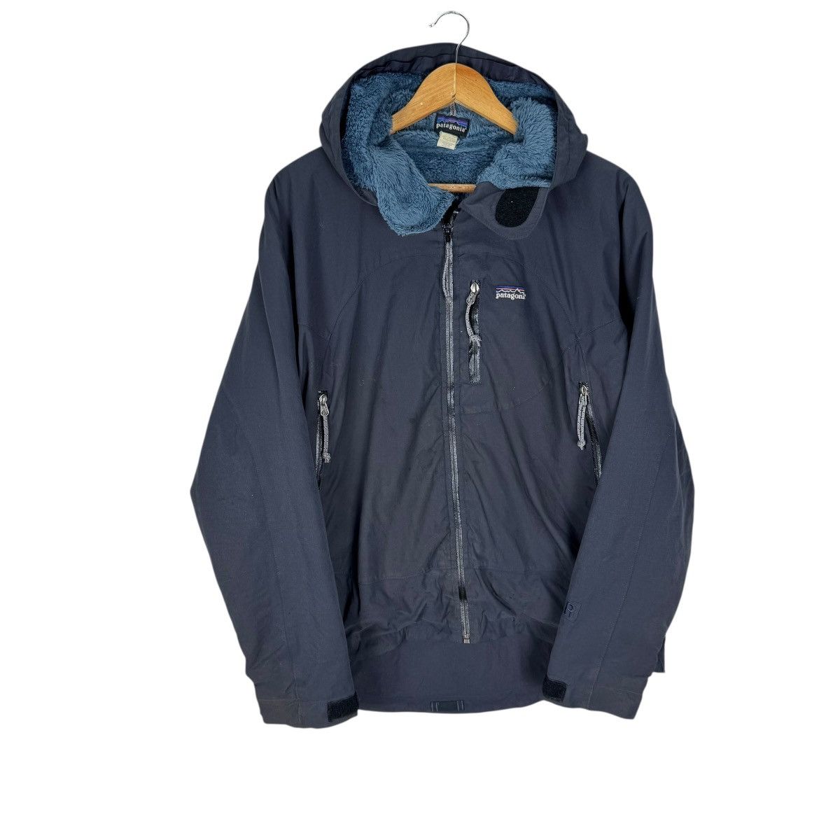 Patagonia 🌟VINTAGE 90s PARAGONIA HOODIE WINDBREAKER RHYTHM JACKET Size US M / EU 48-50 / 2 - 1 Thumbnail