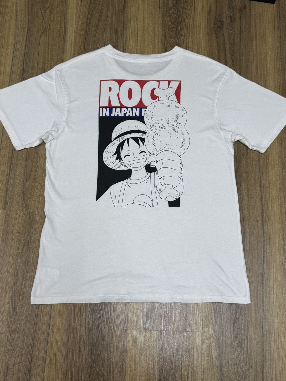 Anime Anime one piece rock in japan special rare Size US XL / EU 56 / 4 - 1 Thumbnail