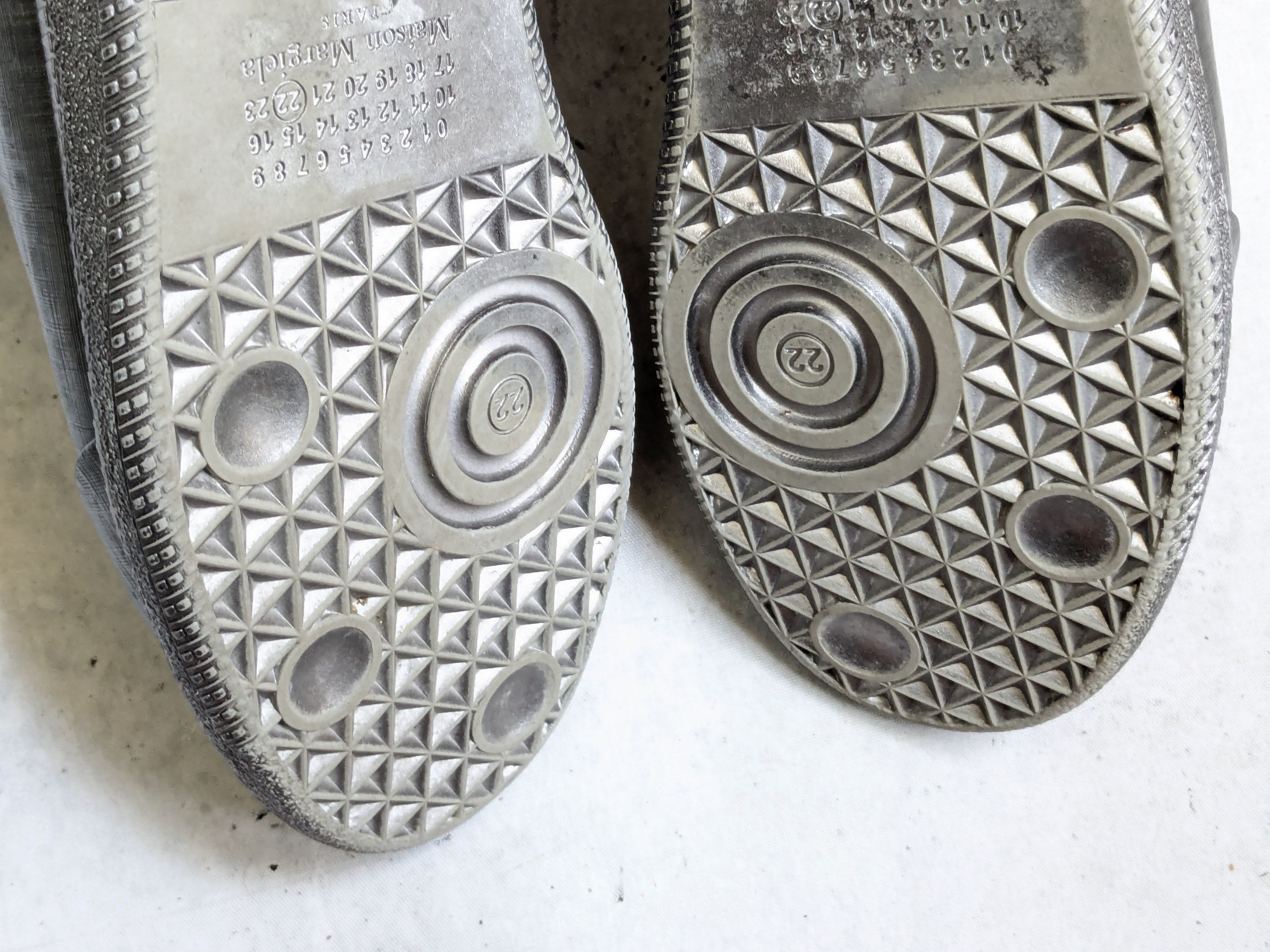 Maison Margiela Maison Margiela Future Silver 8 41 High Tops Leather Size US 8 / EU 41 - 22 Thumbnail