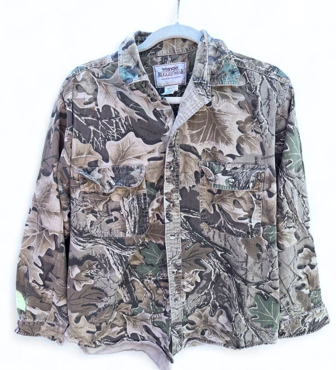 Wrangler Wrangler Rugged Wear Realtree Advantage Camo Shirt XL Size US XL / EU 56 / 4 - 1 Thumbnail