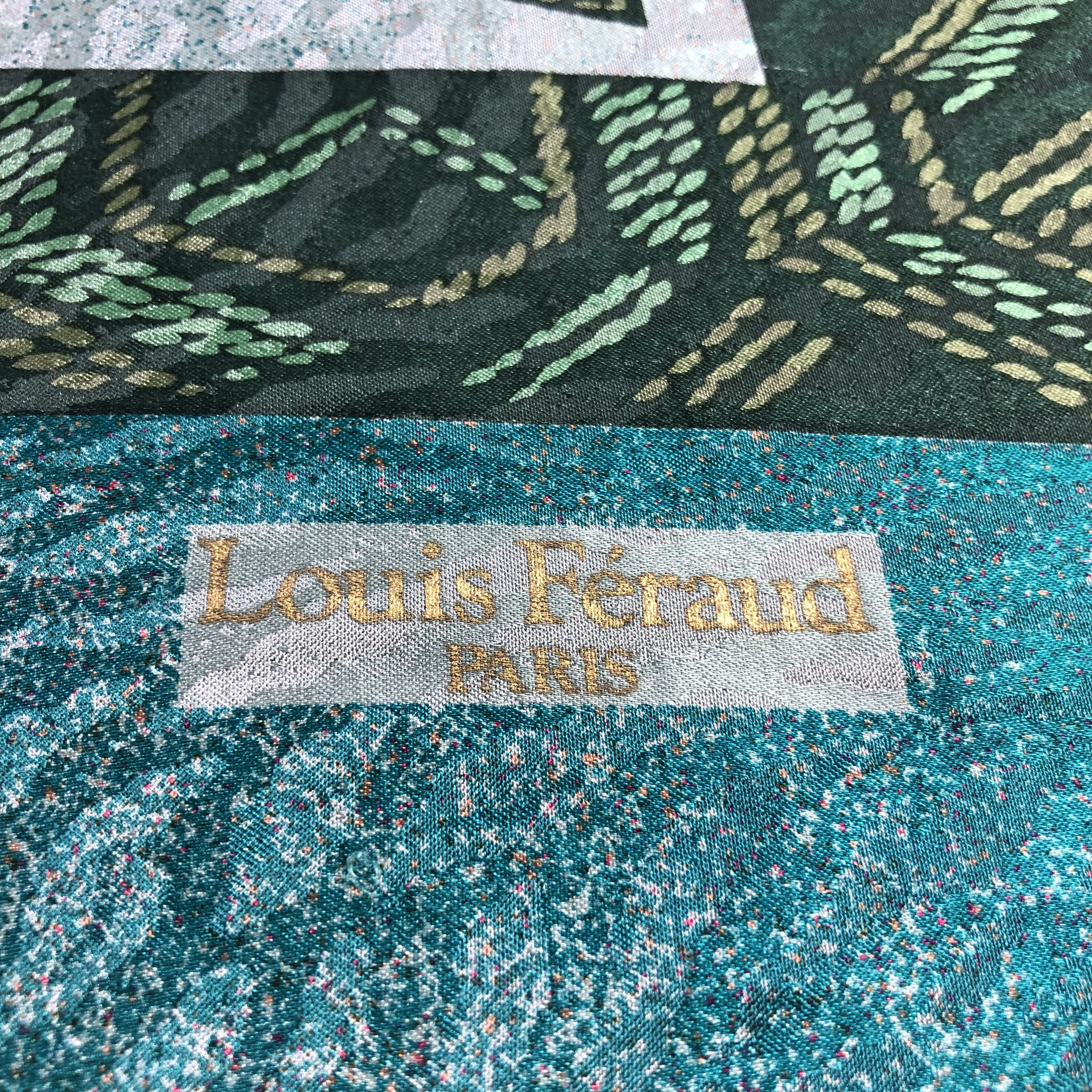 Louis Feraud Louis Feraud Luxury Hand Rolled Silk Scarf M1098 Size ONE SIZE - 4 Thumbnail
