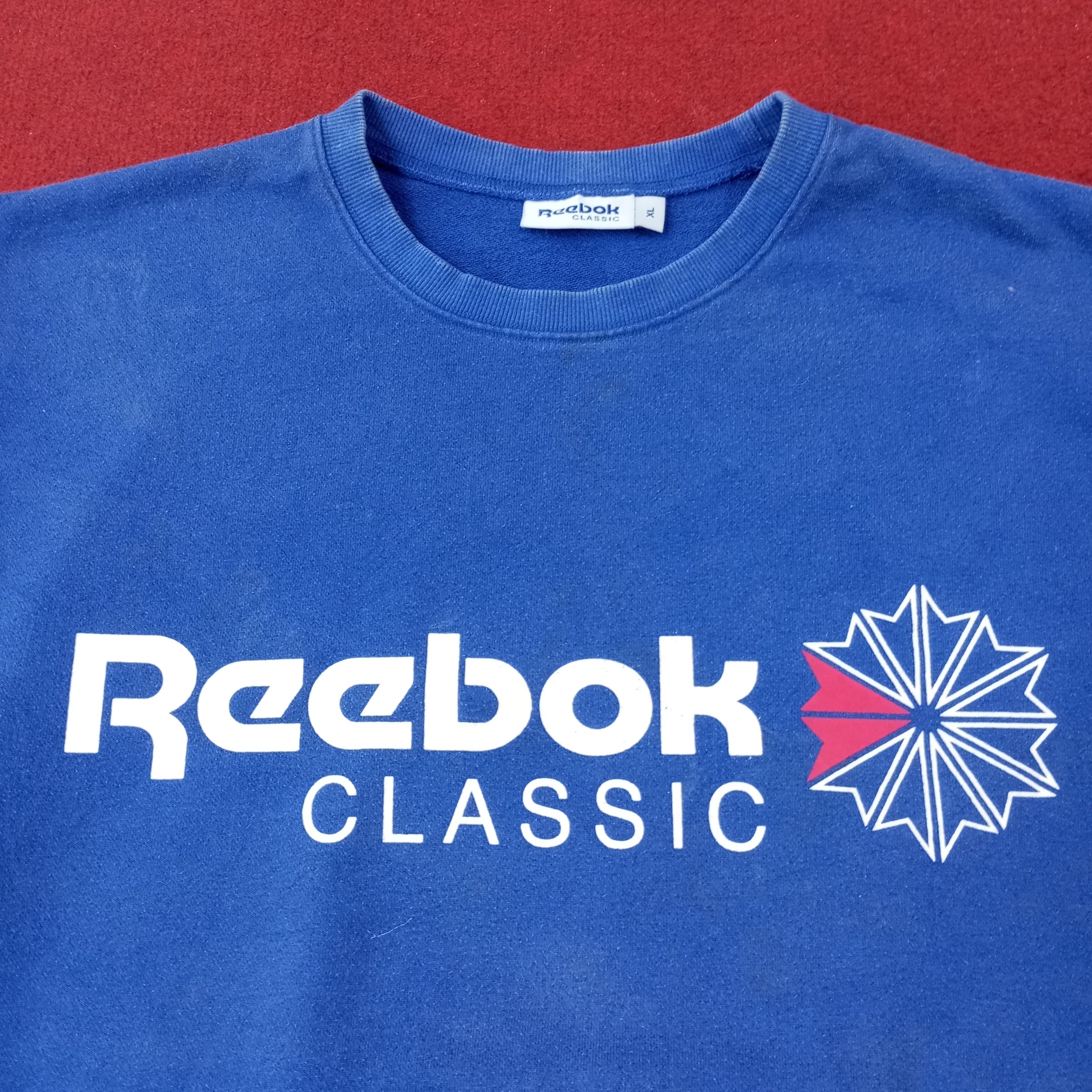 Reebok Reebok Classic Spellout Design Sweatshirt c226n16 Size US XL / EU 56 / 4 - 2 Thumbnail