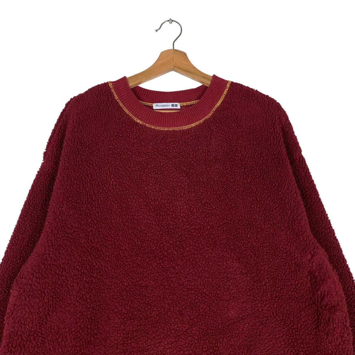 JW Anderson × Uniqlo Uniqlo X J.W.Anderson Deep Pile Fleece Sweatshirt #1411-C64 Size US L / EU 52-54 / 3 - 2 Thumbnail