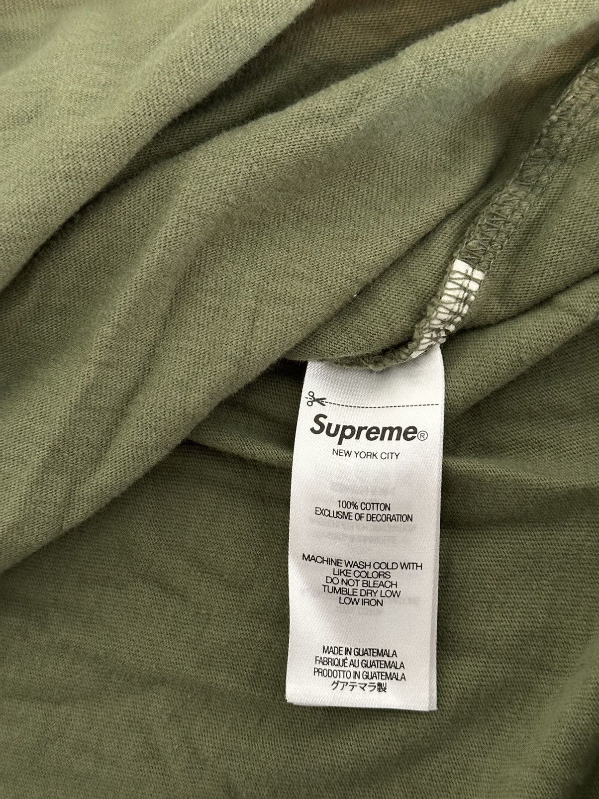 Supreme supreme collar logo tee Size US M / EU 48-50 / 2 - 4 Thumbnail