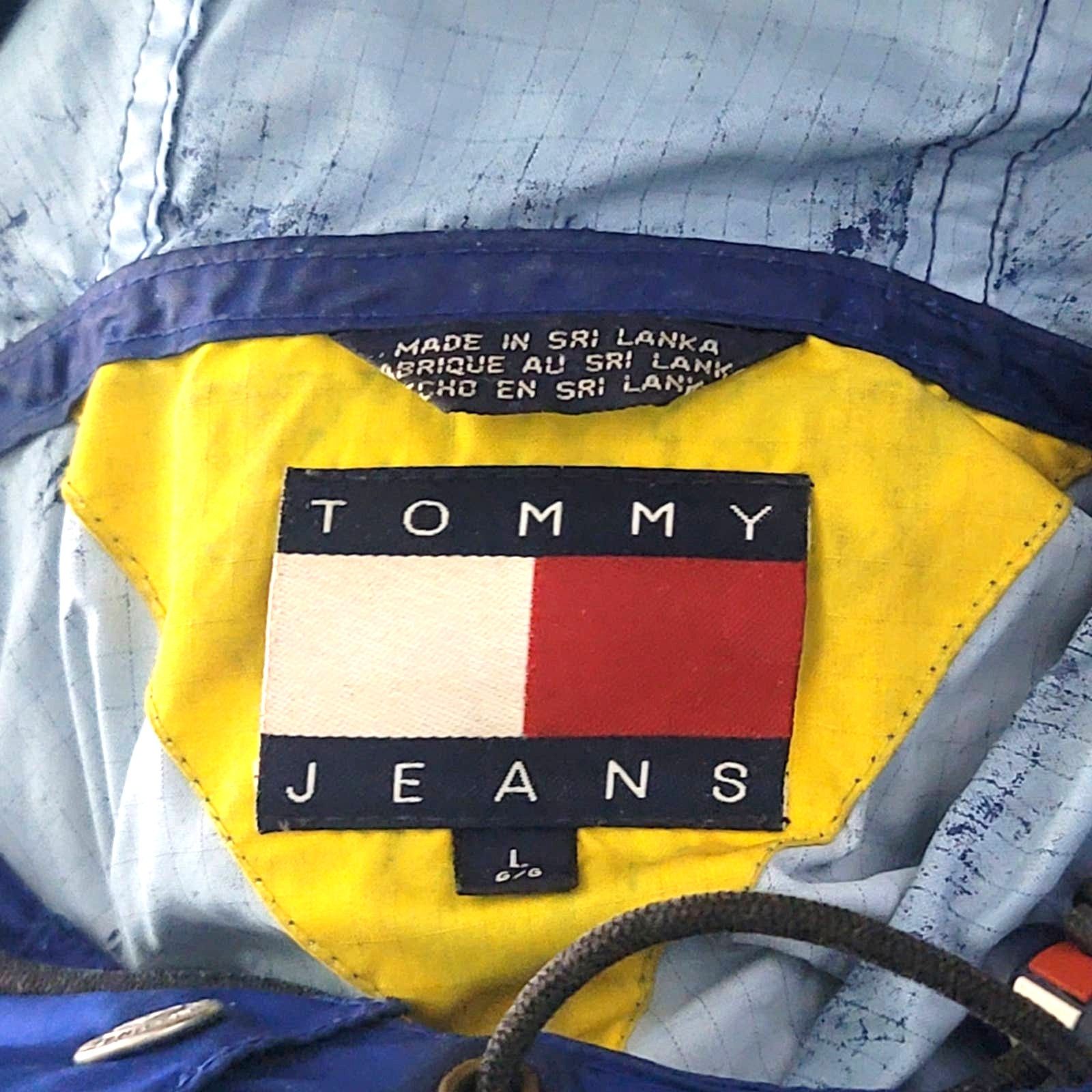 Tommy Hilfiger Vintage Y2K Tommy Hilfiger Windbreaker Rain Jacket - L Size M / US 6-8 / IT 42-44 - 5 Thumbnail