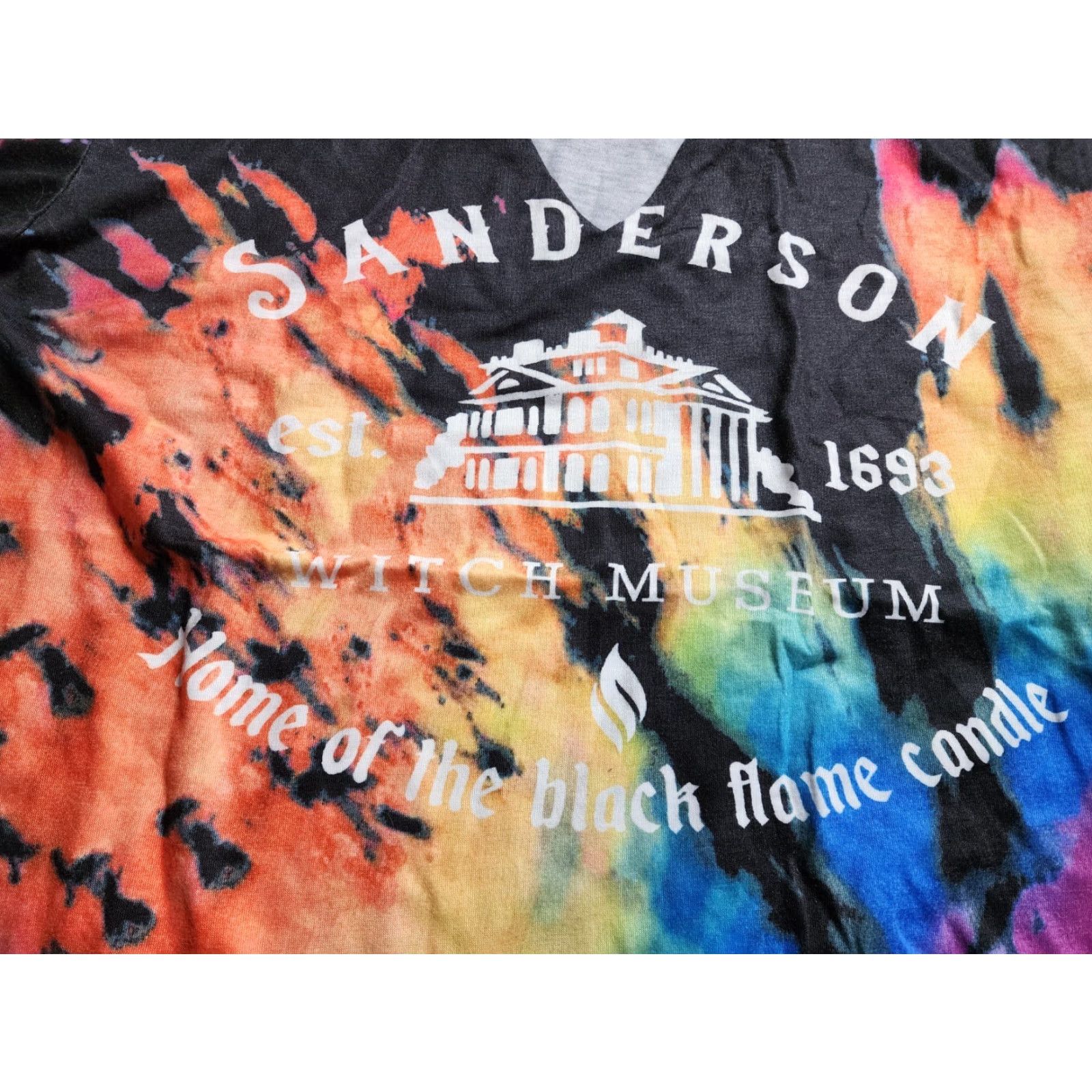 Sanders Sanderson Witch Museum Womens L T Shirt 1885 Size L / US 10 / IT 46 - 2 Thumbnail
