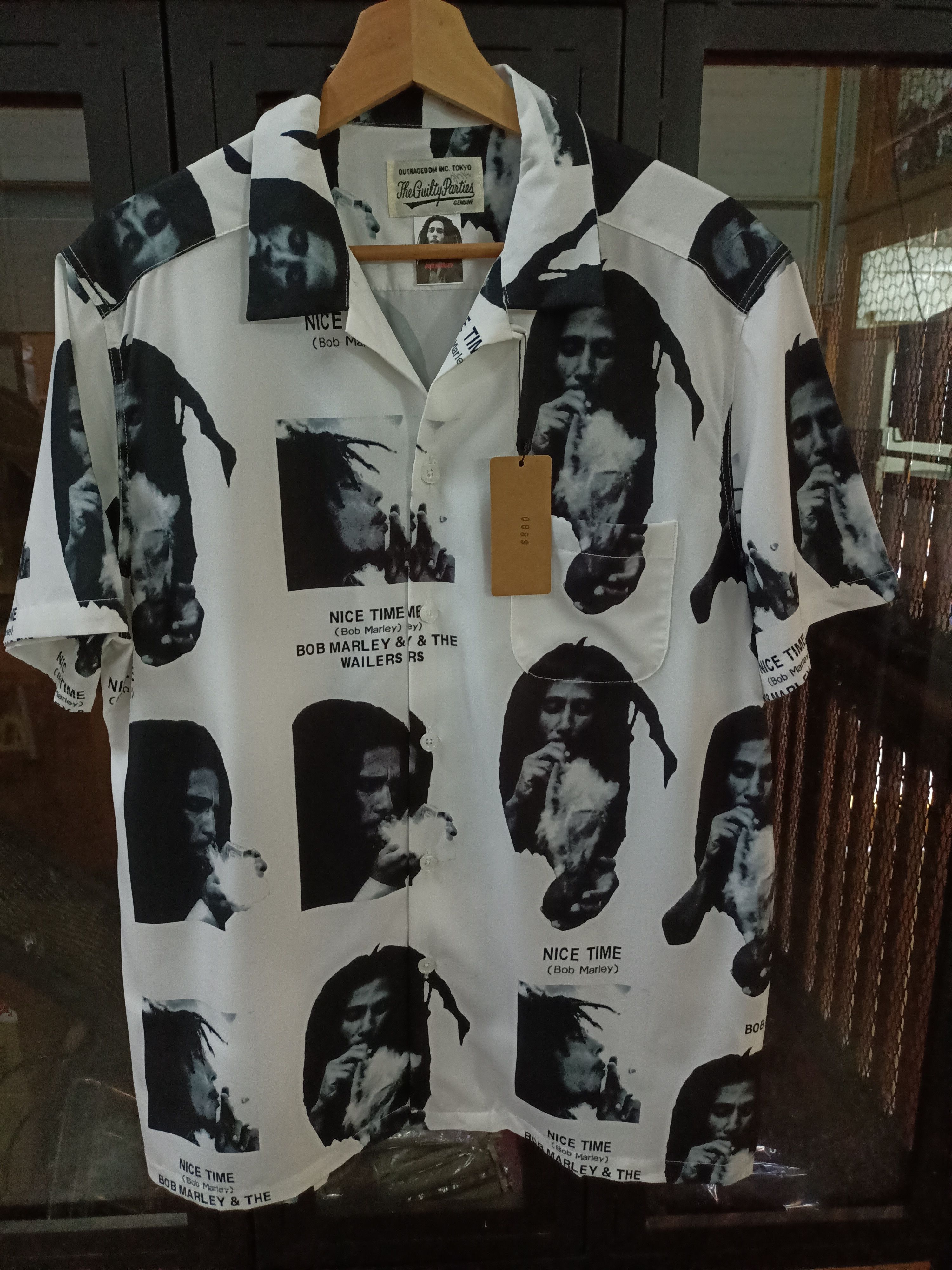 Wacko Maria Guilty parties Bob Marley Hawaiian shirt | Grailed