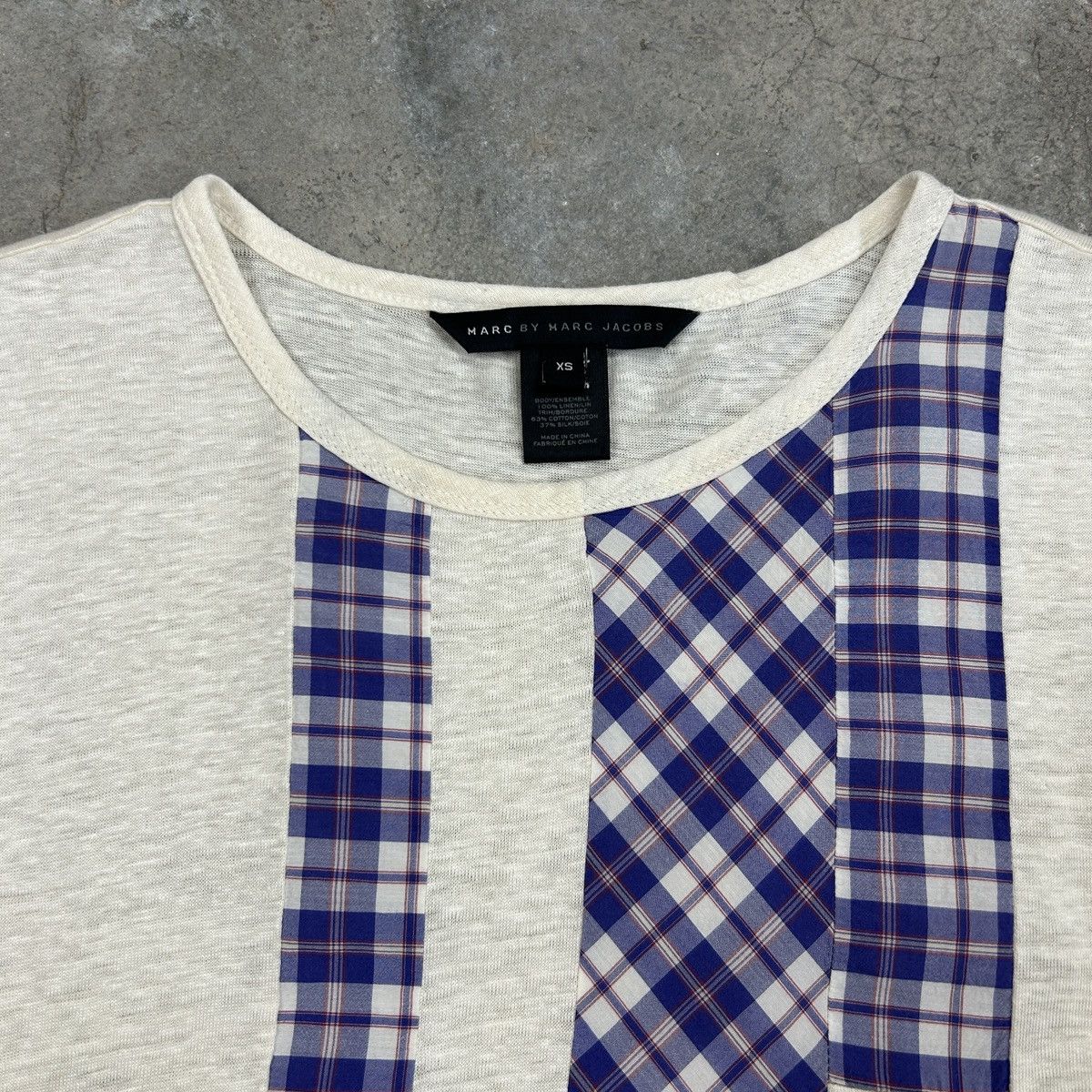 Marc Jacobs × Marc by Marc Jacobs Marc by Marc Jacobs - Patched Top Size XS / US 0-2 / IT 36-38 - 3 Thumbnail