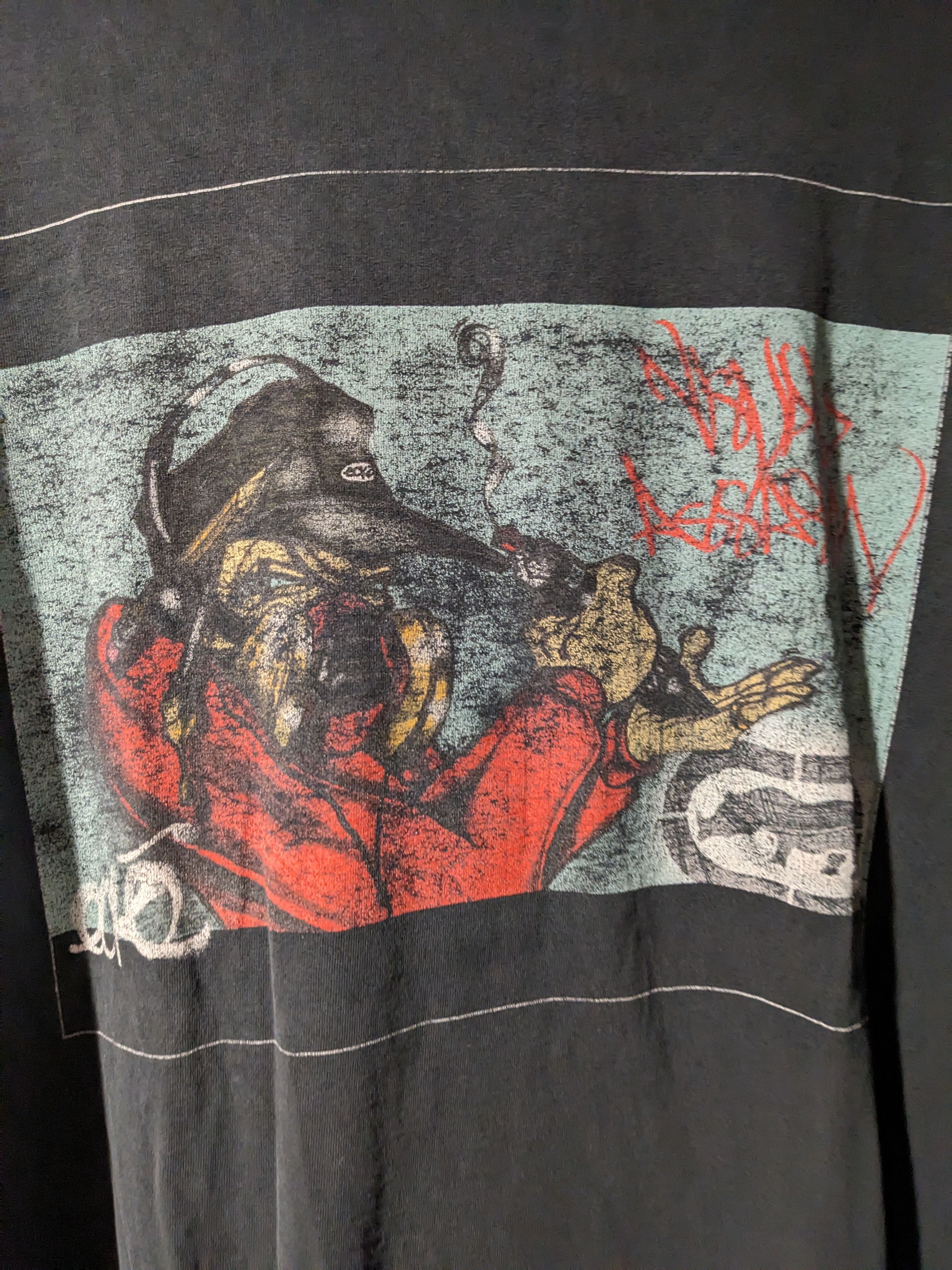 Ecko Unltd. × Vintage Vintage Y2K Ecko Unlimited Graffiti Long-Sleeve T-Shirt Size US XL / EU 56 / 4 - 2 Thumbnail