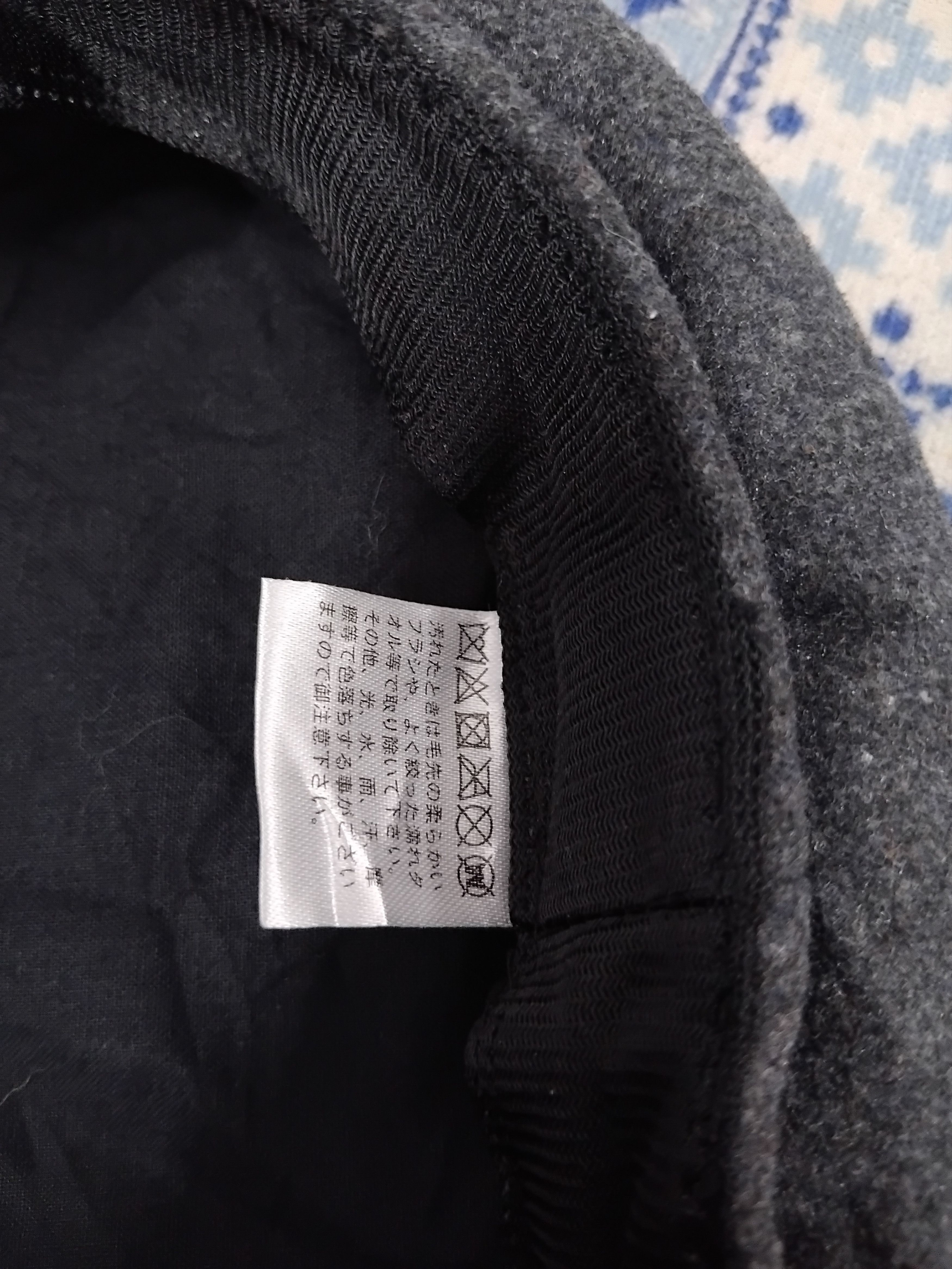 Japanese Brand Unbrand black colour cap Size 38 - 2 Thumbnail