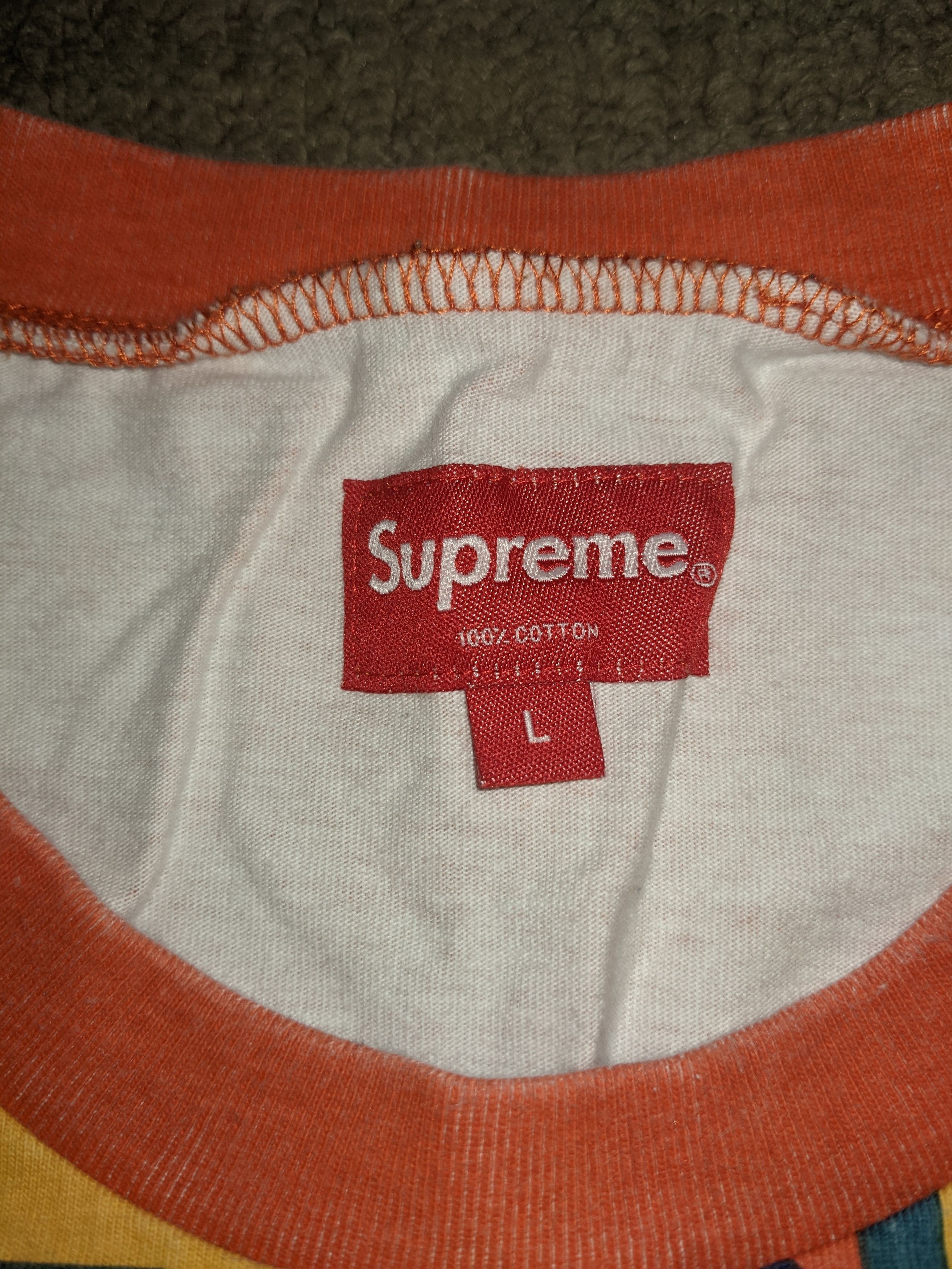 Supreme World Class Orange Shirt