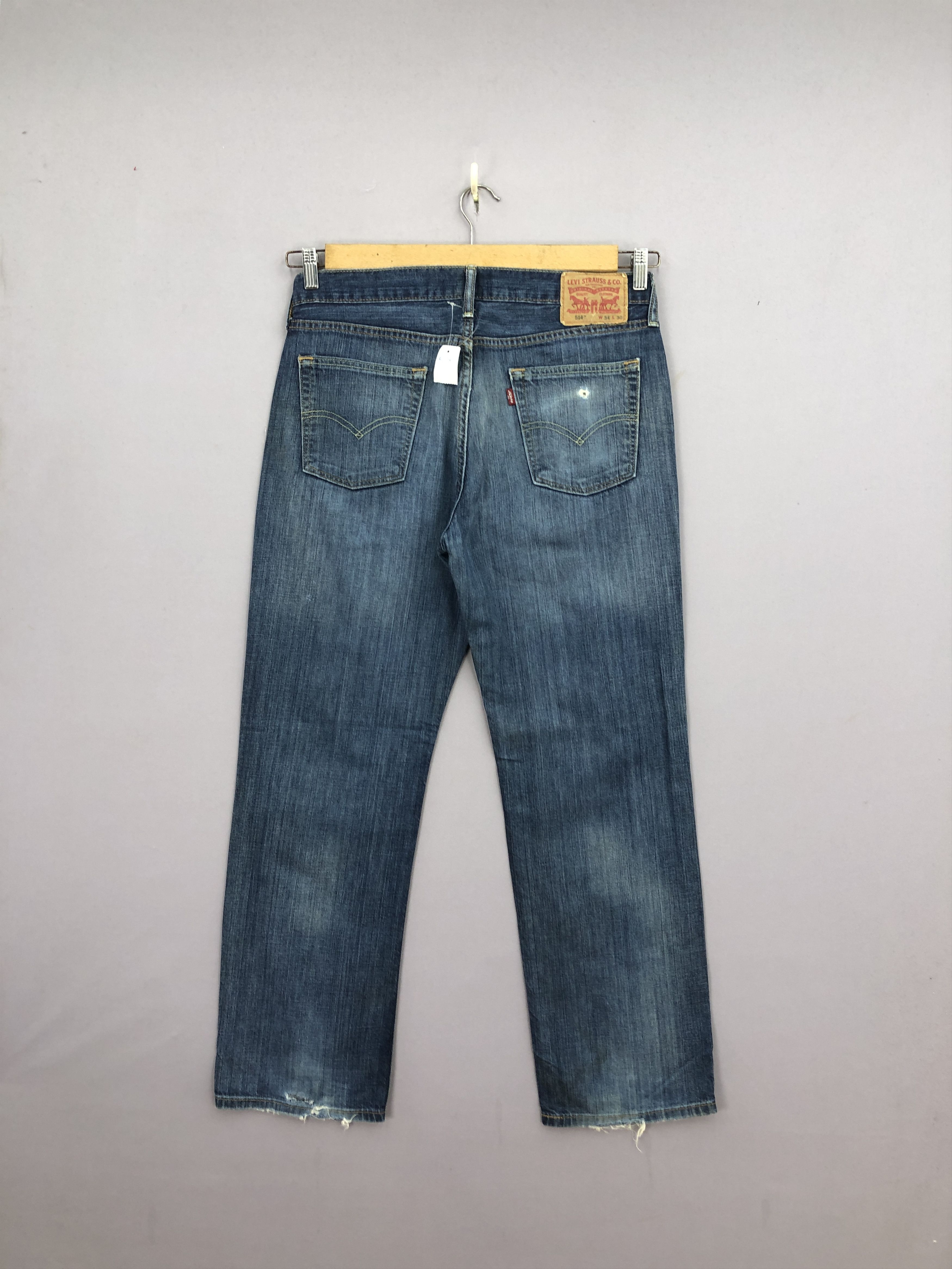 Levi's Vintage Levis 514 Distressed Jeans Levi's Denim Pant Size US 32 / EU 48 - 2 Thumbnail