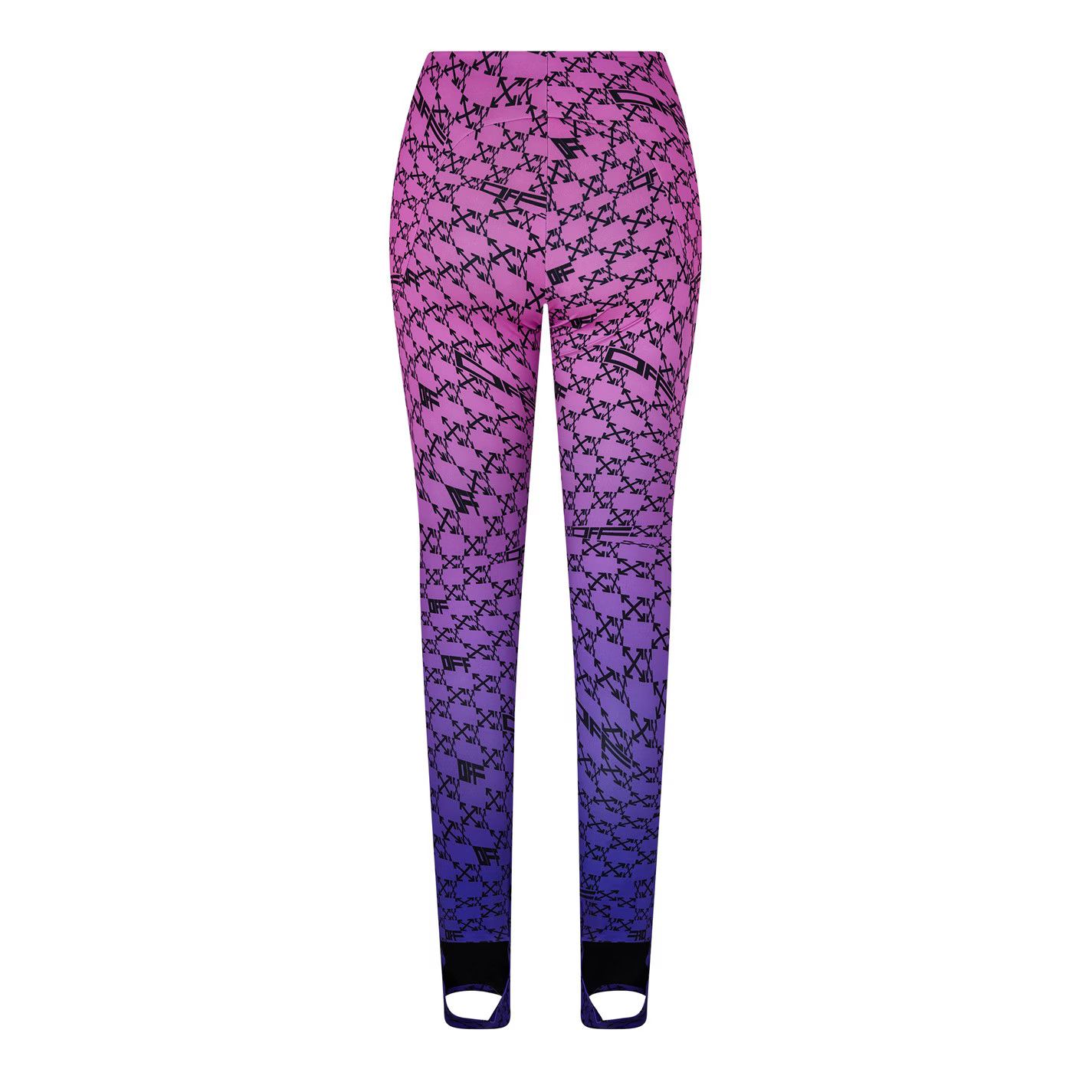 Off-White o1g2r1mq1224 Legging in Multicolor Size 32" / US 10 / IT 46 - 2 Thumbnail