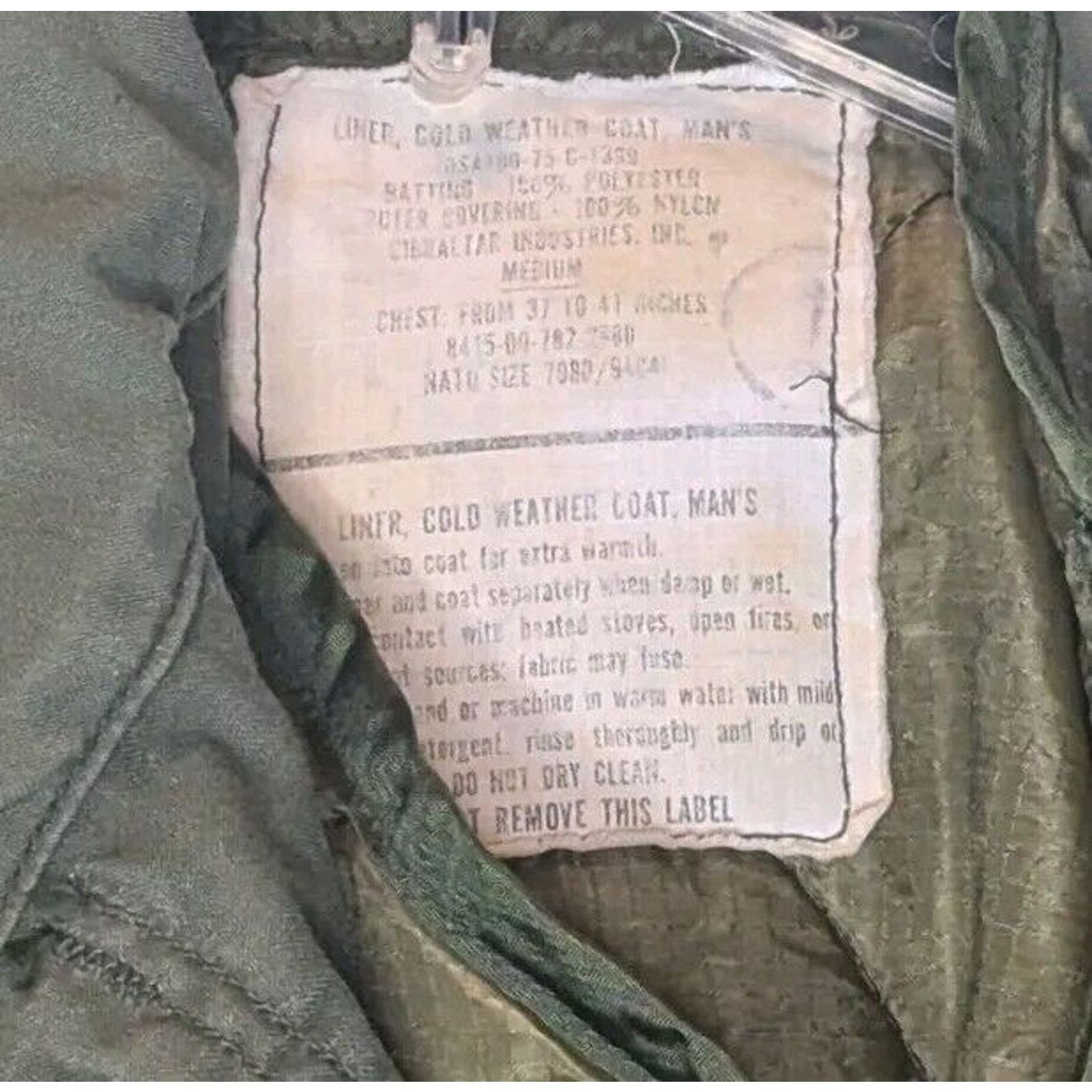 Alpha Industries Alpha Industries Man's Cold Weather Field Coat Size M Long Size US M / EU 48-50 / 2 - 4 Thumbnail