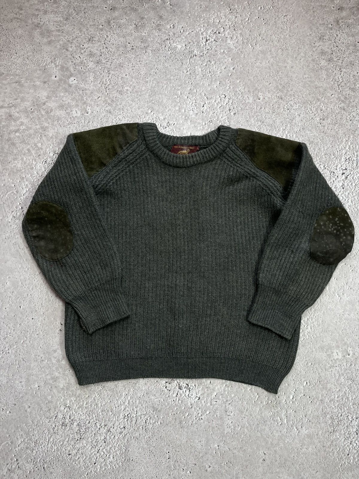 Other Town & Country by Bonart British Wool Sweater Elbow UK L Size US L / EU 52-54 / 3 - 1 Thumbnail