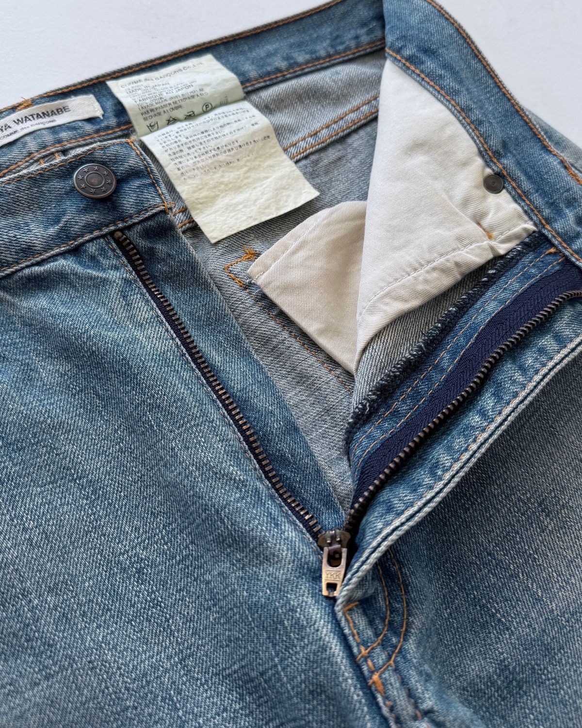 Comme des Garcons Junya Watanabe COMME des GARÇONS Straight Denim Jeans Size US 33 - 8 Thumbnail