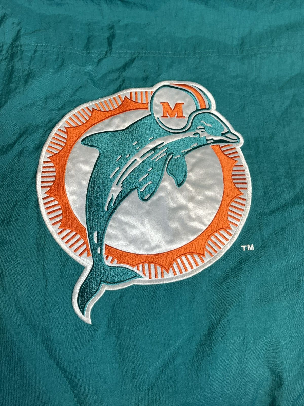Apex One × Pro Line Miami Dolphins NFL Pro Line Apex One Starter Jacket XL VGC! Size US XL / EU 56 / 4 - 14 Thumbnail