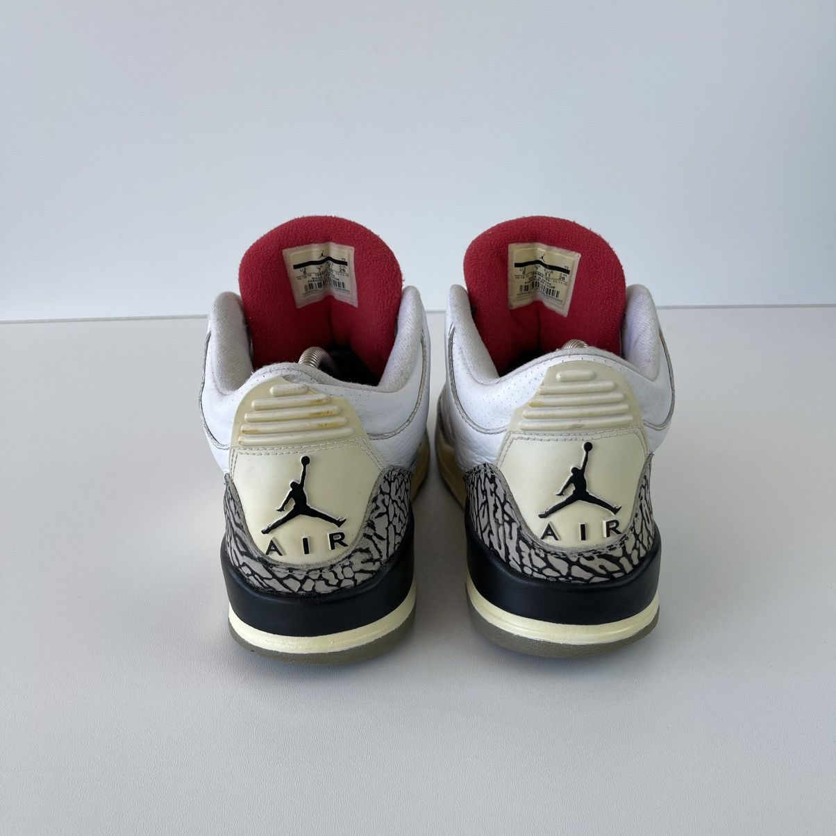 Jordan Brand Nike Air Jordan 3 Retro 2010 Hi-Top Shoes White Cement Rare Size US 8 / EU 41 - 8 Thumbnail