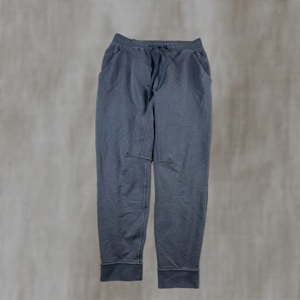 Lululemon Lululemon Pants Mens M Blue Jogger Sweatpants Elastic Waist Pocket Knit 26in Inseam Casual Activewear Size US 31 - 1 Thumbnail