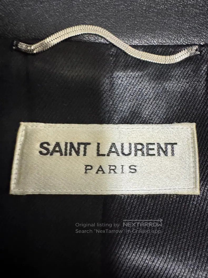 Saint Laurent Paris Saint Laurent Paris Collectible Leather Jacket Size US S / EU 44-46 / 1 - 4 Thumbnail