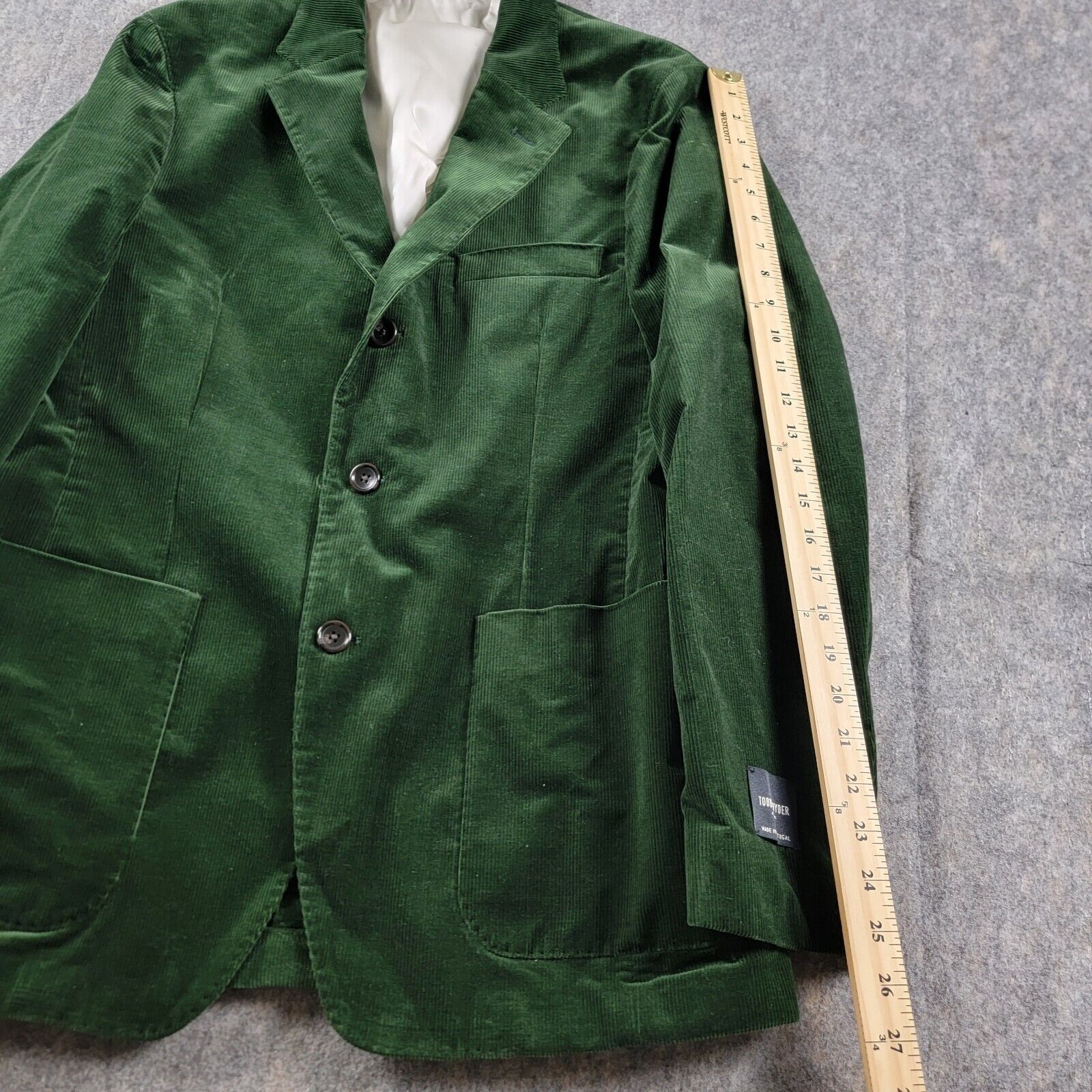 Todd Snyder Todd Snyder Italian Corduroy Madison Suit Jacket Size 40R - 11 Thumbnail