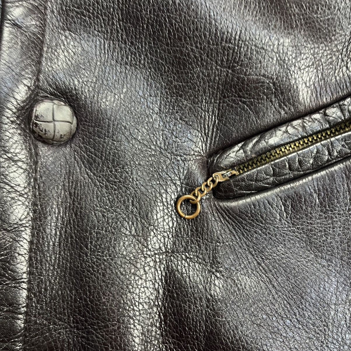 Japanese Brand Vintage 80s Capital brand bikers leather jacket Size US M / EU 48-50 / 2 - 7 Thumbnail