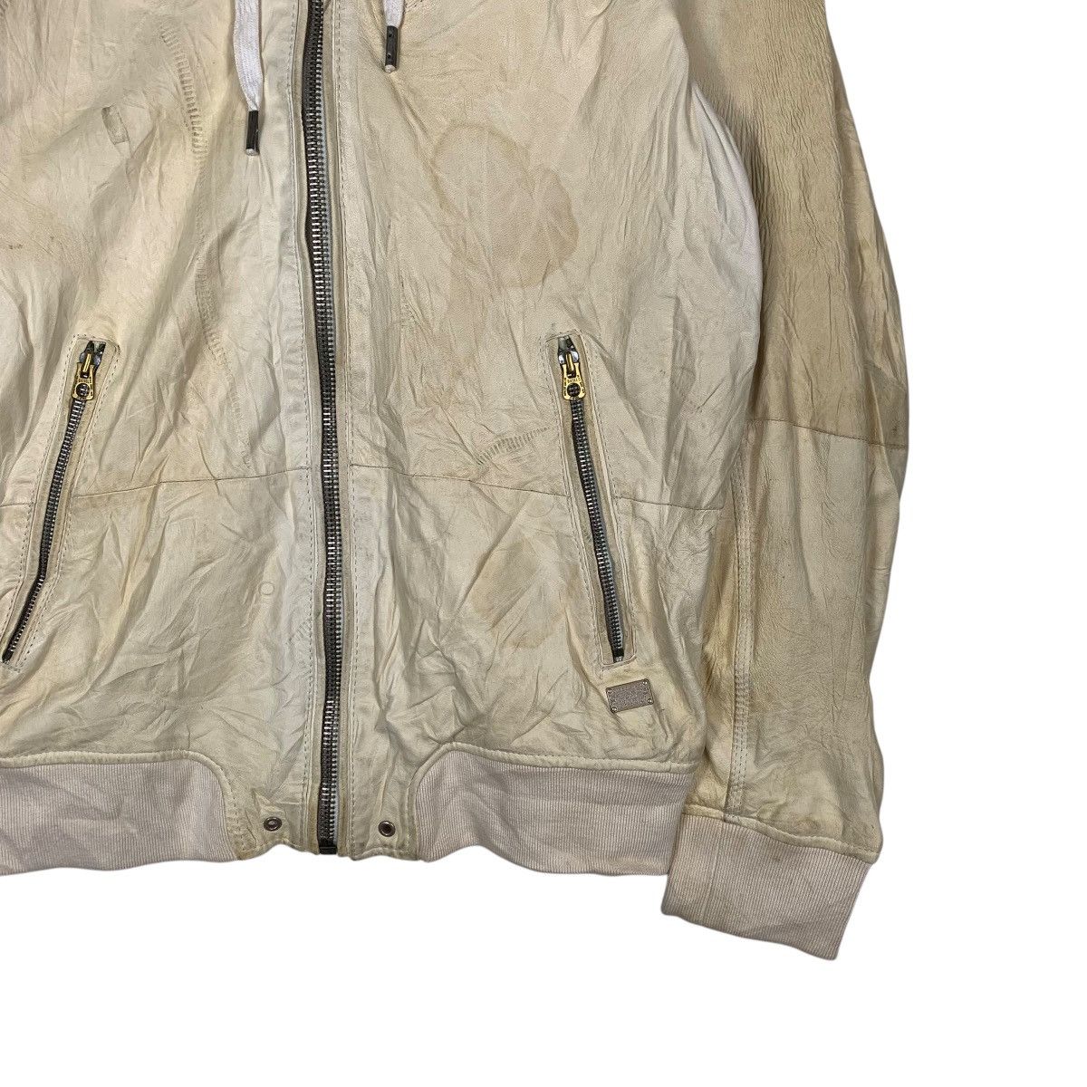 Diesel Diesel Sheepskin Leather Jacket Size L / US 10 / IT 46 - 4 Thumbnail