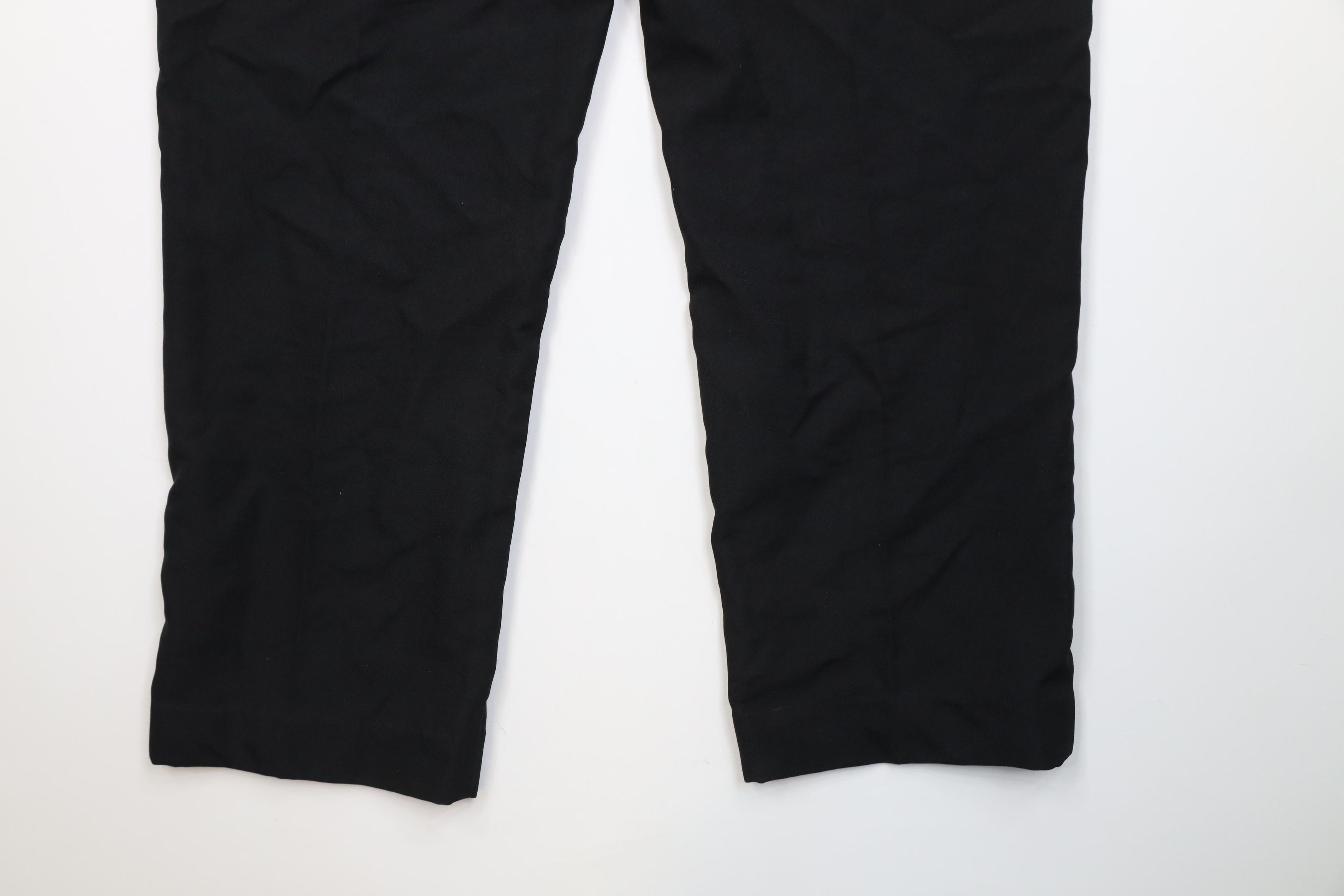 Vintage Vintage 90s Streetwear Knit Chino Pants Trousers Black Size US 30 / EU 46 - 14 Thumbnail