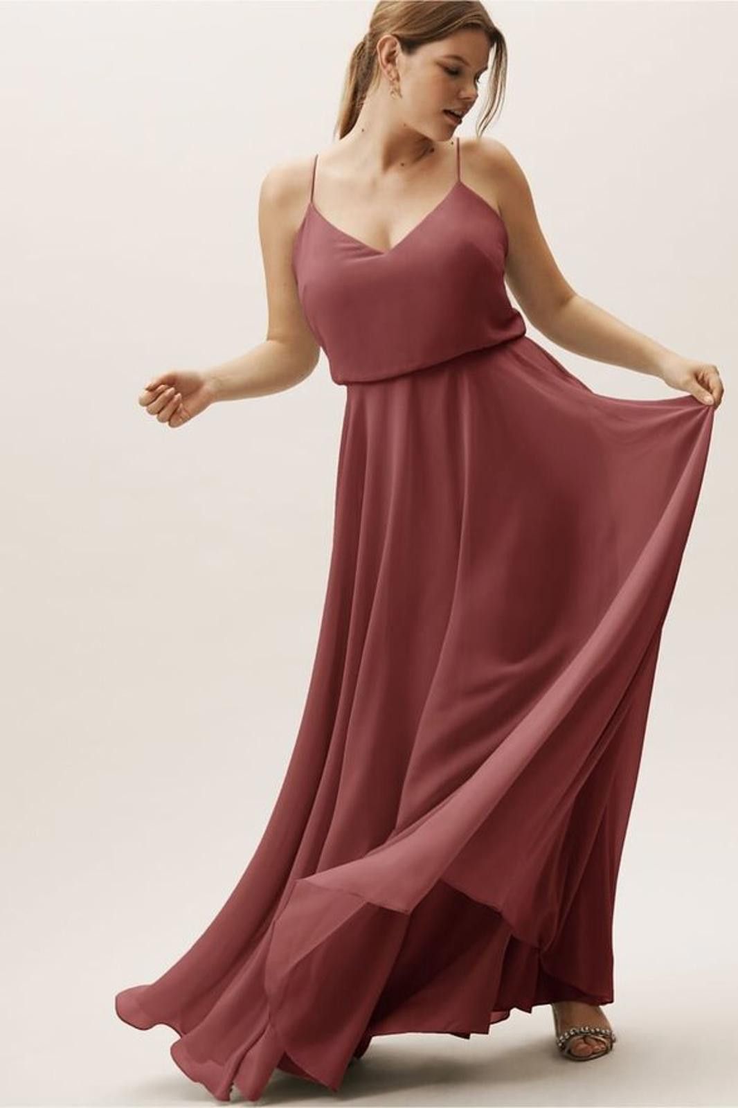 Designer Jenny Yoo "Inesse" Dress Size 10 - Excellent Condition Size L / US 10 / IT 46 - 3 Thumbnail