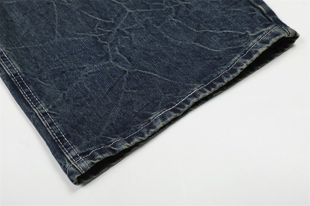 Vintage Men's Casual American Retro Gradient Washed Wide-Leg Jeans Size US 32 / EU 48 - 5 Thumbnail