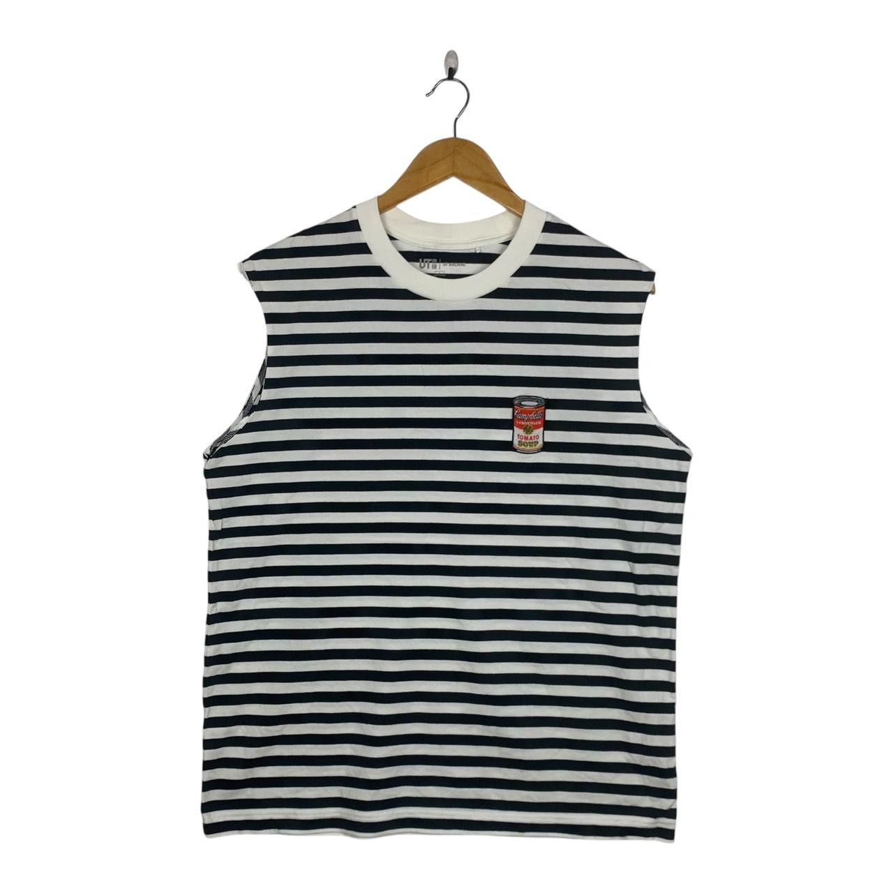 Uniqlo ANDY WARHOL CAMPBELL x UNIQLO Soup Tank Top Tee Shirt Top Size L / US 10 / IT 46 - 1 Thumbnail