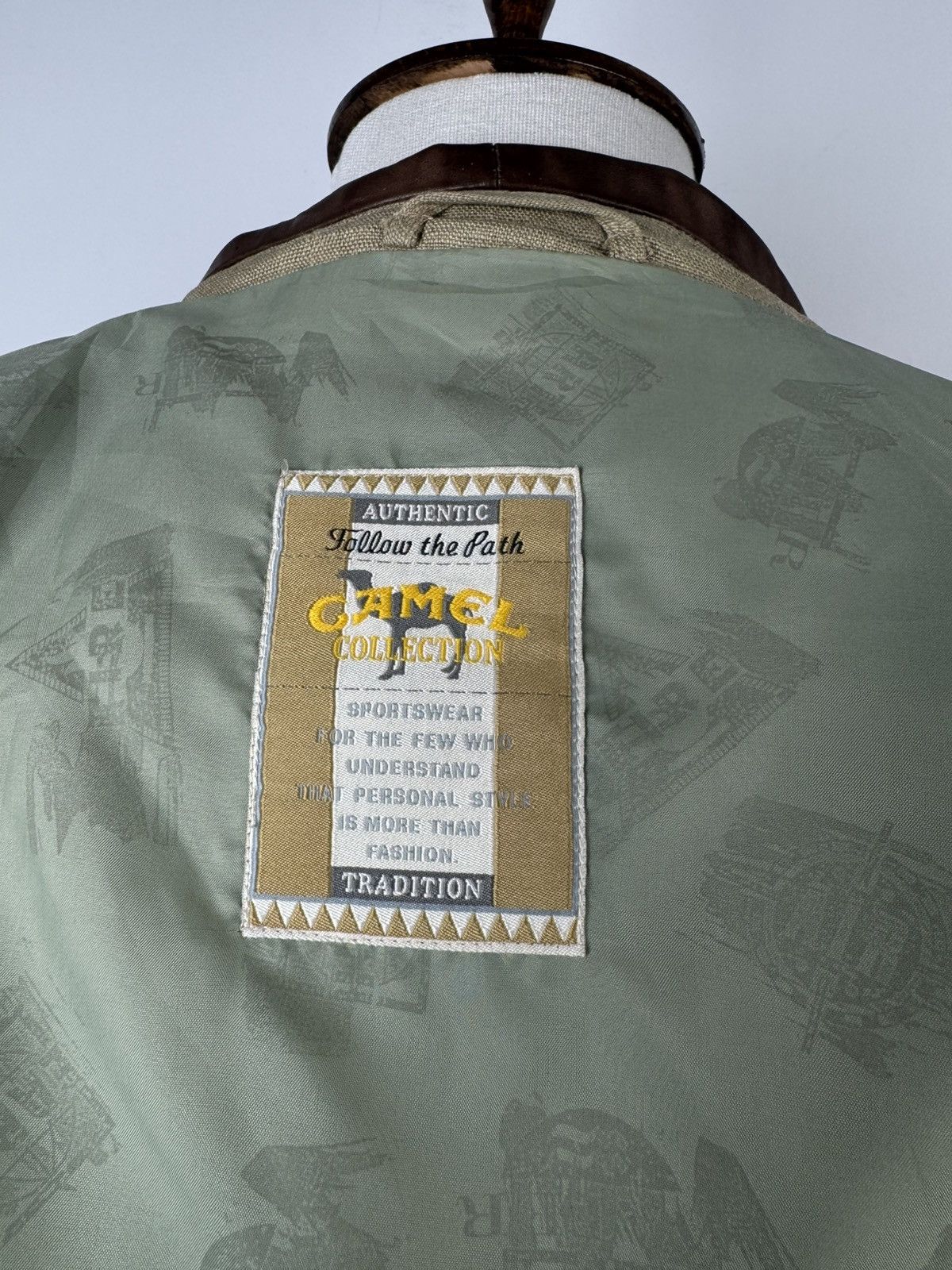 Camel × Vintage Vintage Camel Collection Blazer Casual Jacket size 48 ( XL) Size 48L - 7 Thumbnail