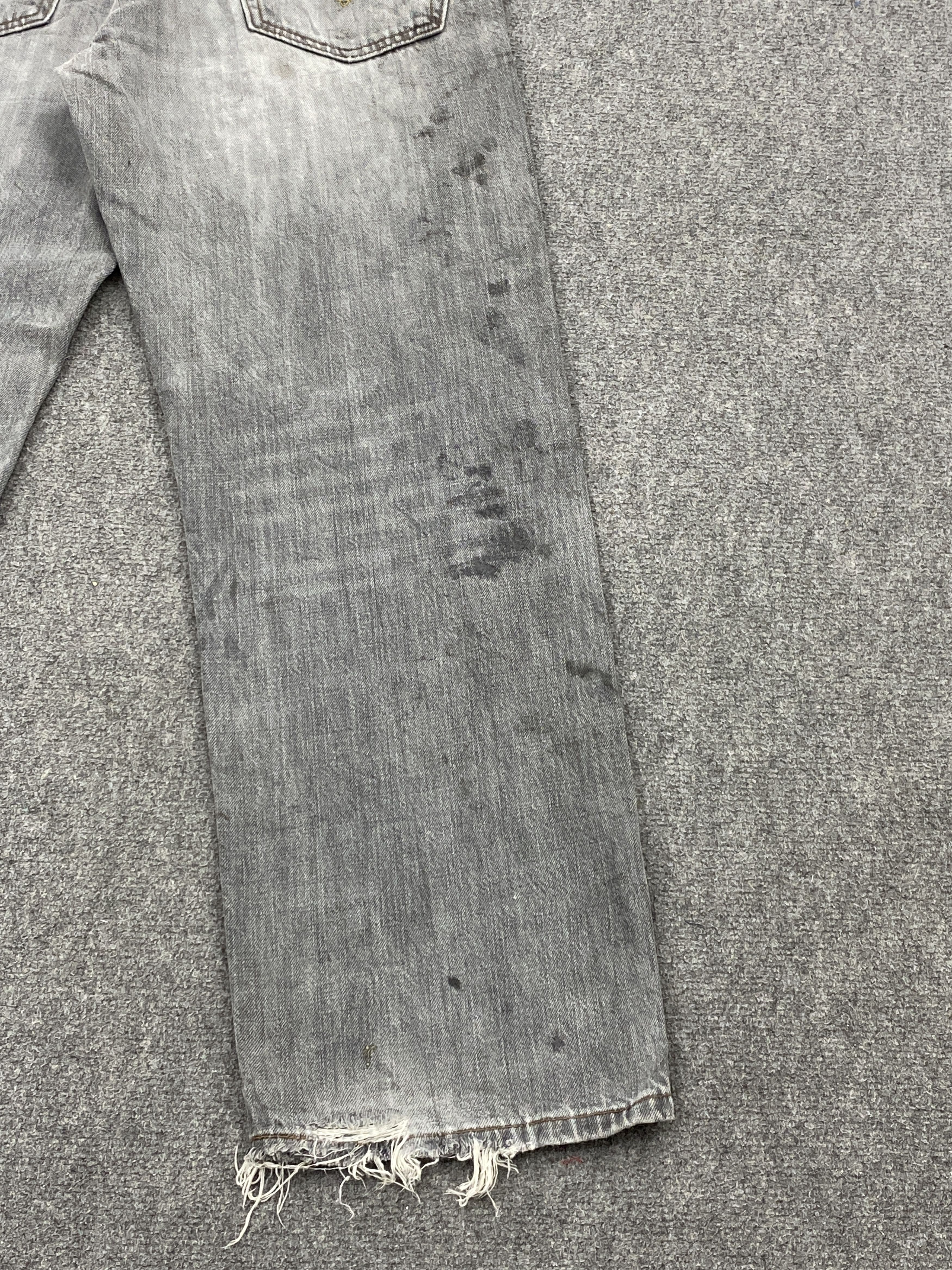 Levi's Distressed Vintage Levis 559 Splatter Paint Jeans DP2680 Size US 32 / EU 48 - 16 Thumbnail