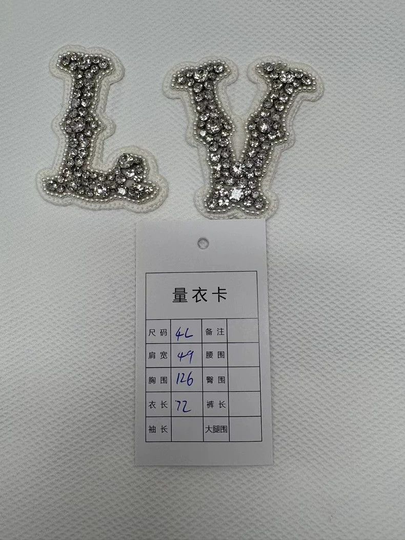 Louis Vuitton LOUIS VUITTON size 4l Fei Dong rhinestone logo short sleev Size US XXL / EU 58 / 5 - 8 Thumbnail