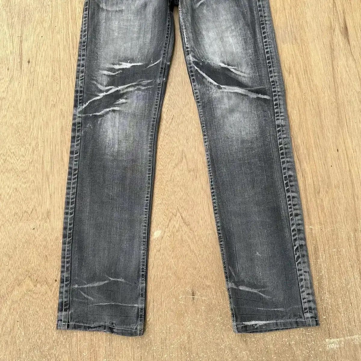 LOWBOX SEND OFFERS 🔥VINTAGE LOWBOX JEANS PUNK BONDAGE FLARE W30 L32 Size US 30 / EU 46 - 6 Thumbnail