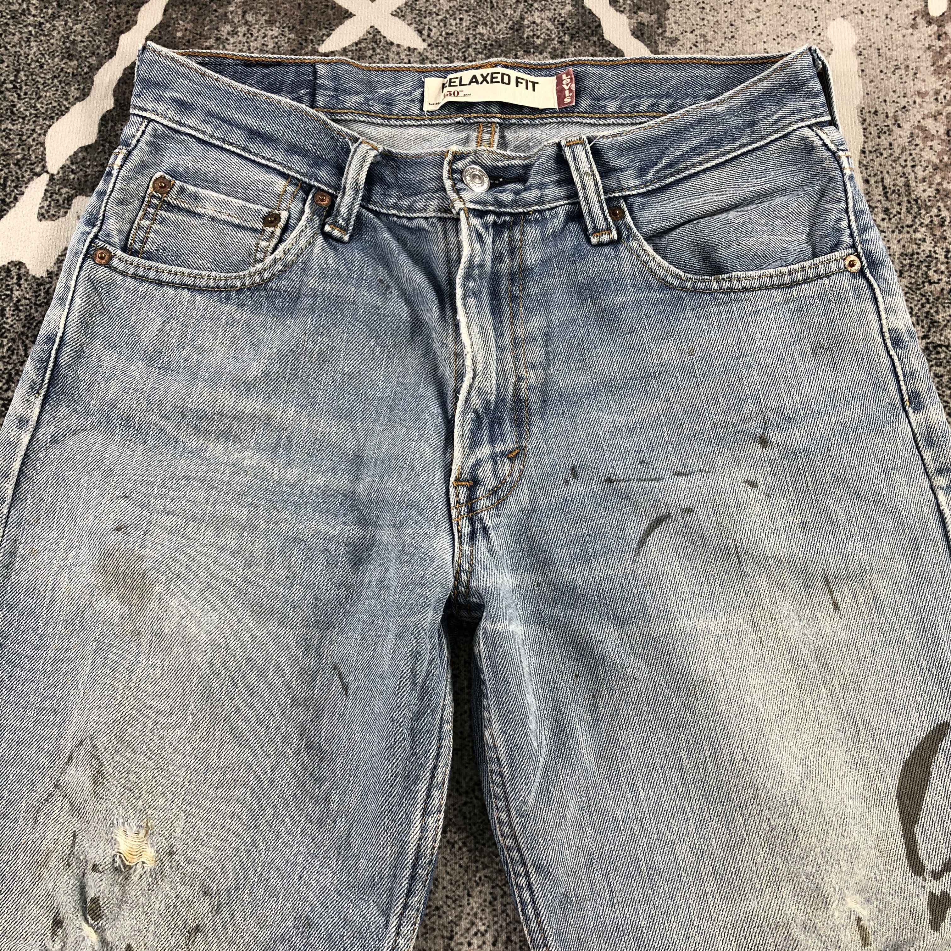 Levi's Vintage Levis 550 Jeans Relaxed Fit Denim KJ986 Size US 30 / EU 46 - 3 Thumbnail