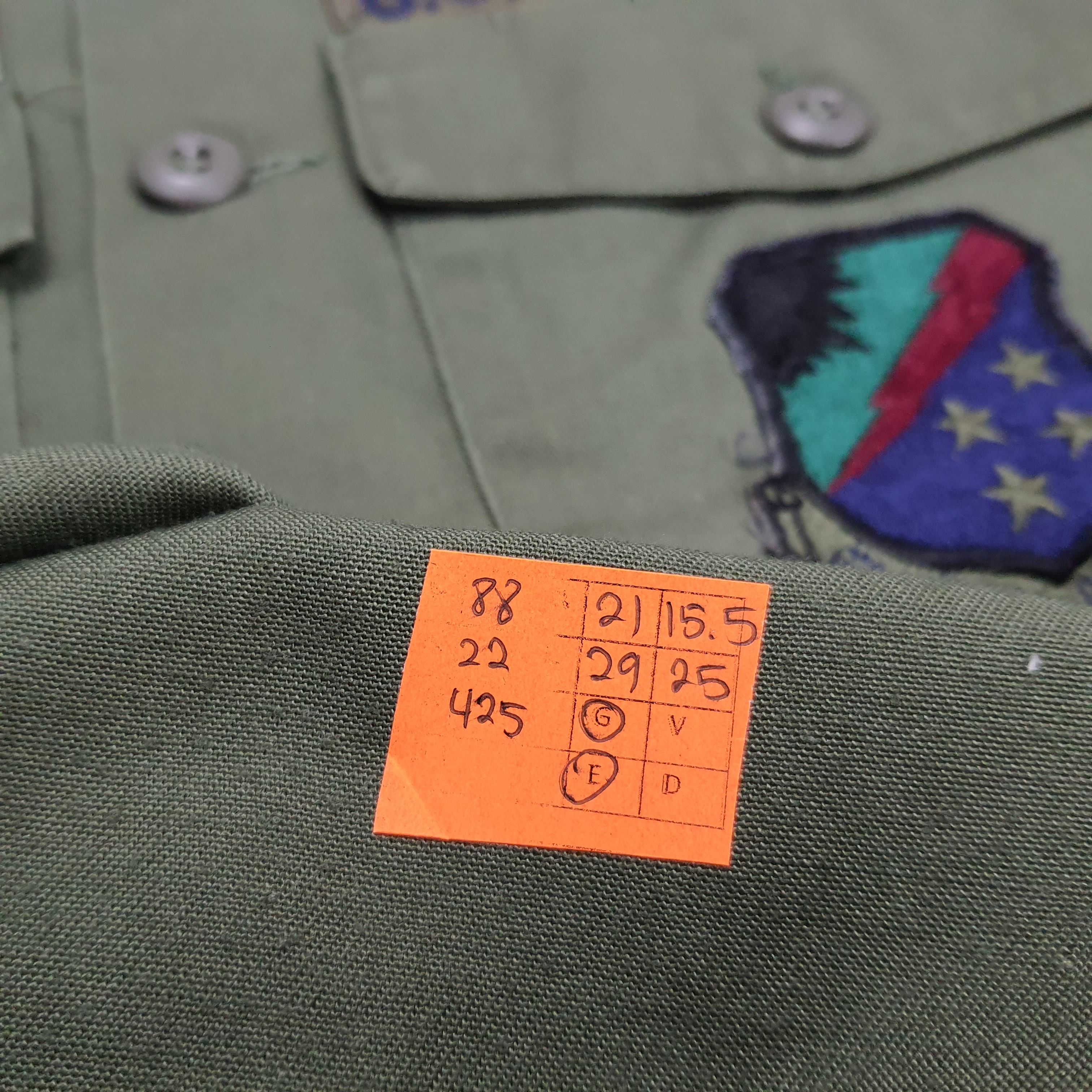 Vintage Vintage U.S Air Force Long Sleeve Shirt Size US M / EU 48-50 / 2 - 8 Thumbnail