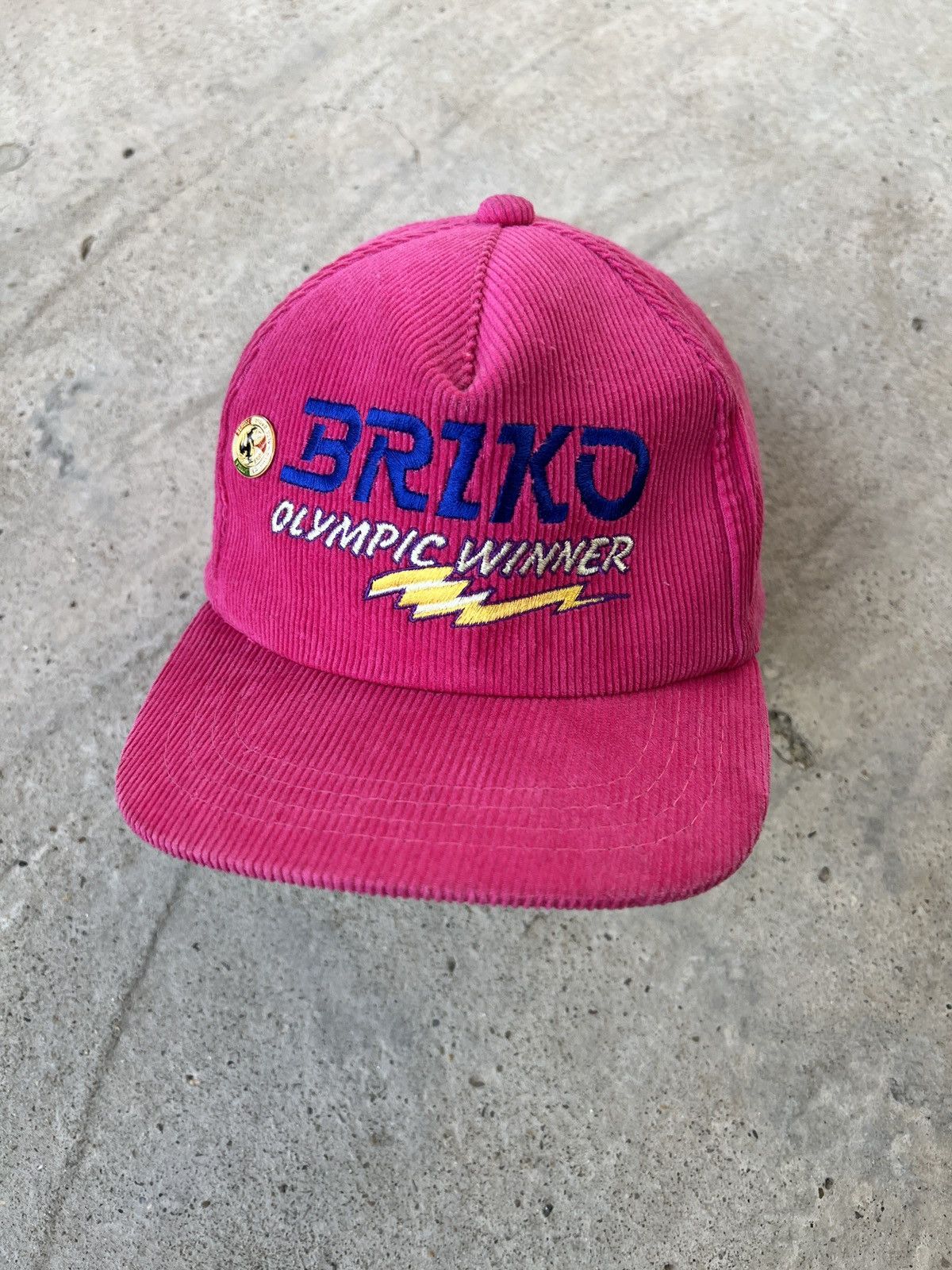 Vintage Briko Olypmic Winner Cap Size ONE SIZE - 2 Thumbnail