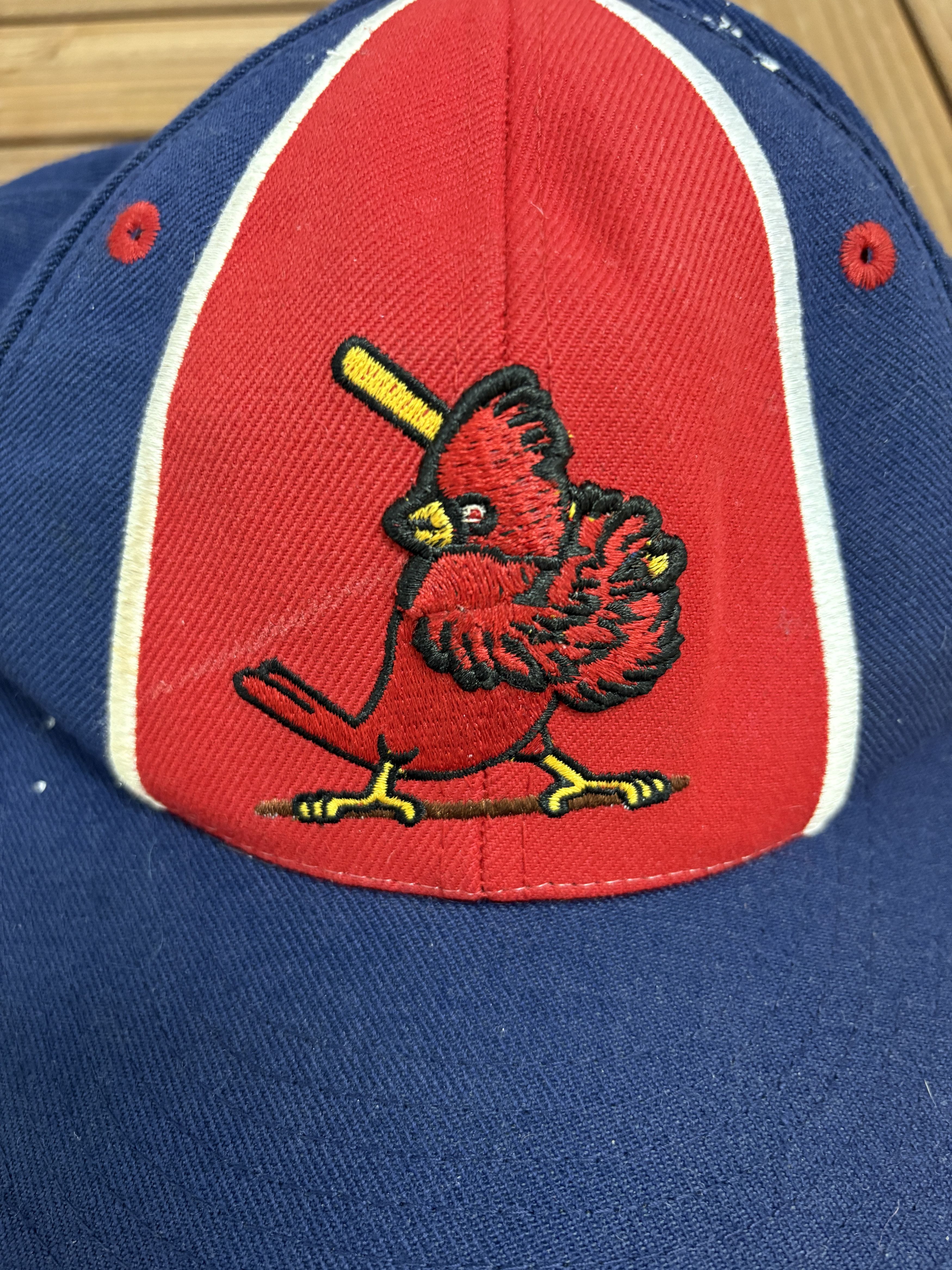 Mitchell & Ness St. Louis Cardinals Embroidered Vintage Hat Cap 7 1/8 Size ONE SIZE - 3 Thumbnail