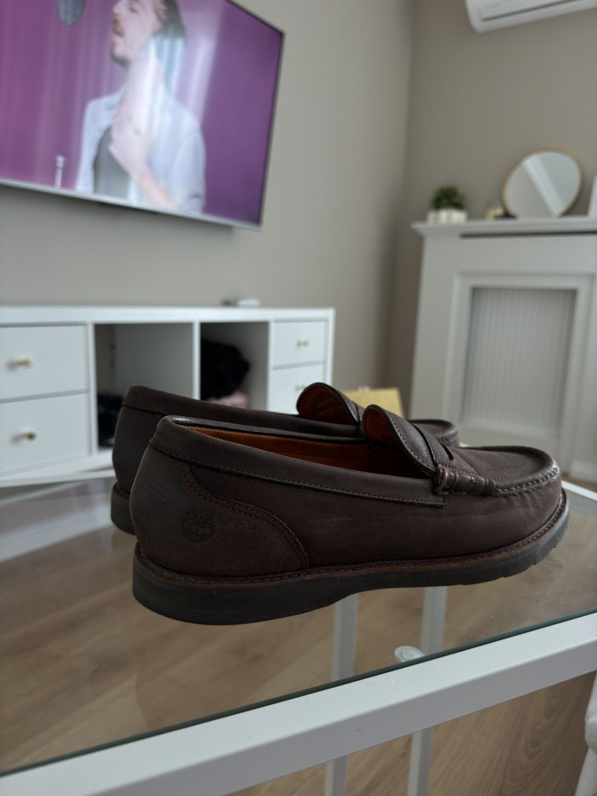 Timberland × Vibram × Vintage Vintage Timberland vibram loafers classic brown leather Size US 9 / EU 42 - 2 Thumbnail