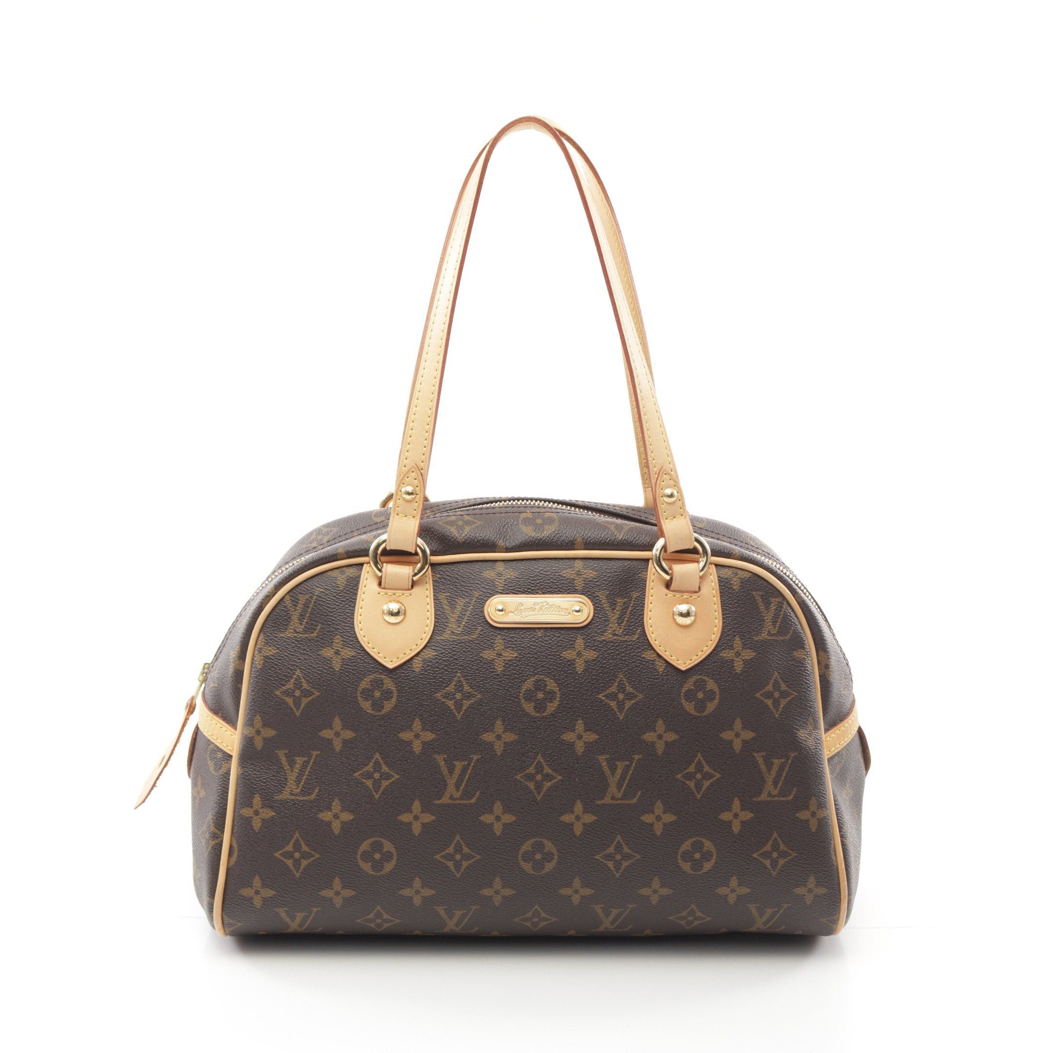 Louis Vuitton Louis Vuitton Montorgueil Pm Monogram Shoulder Bag Leather Brown Size ONE SIZE - 1 Thumbnail