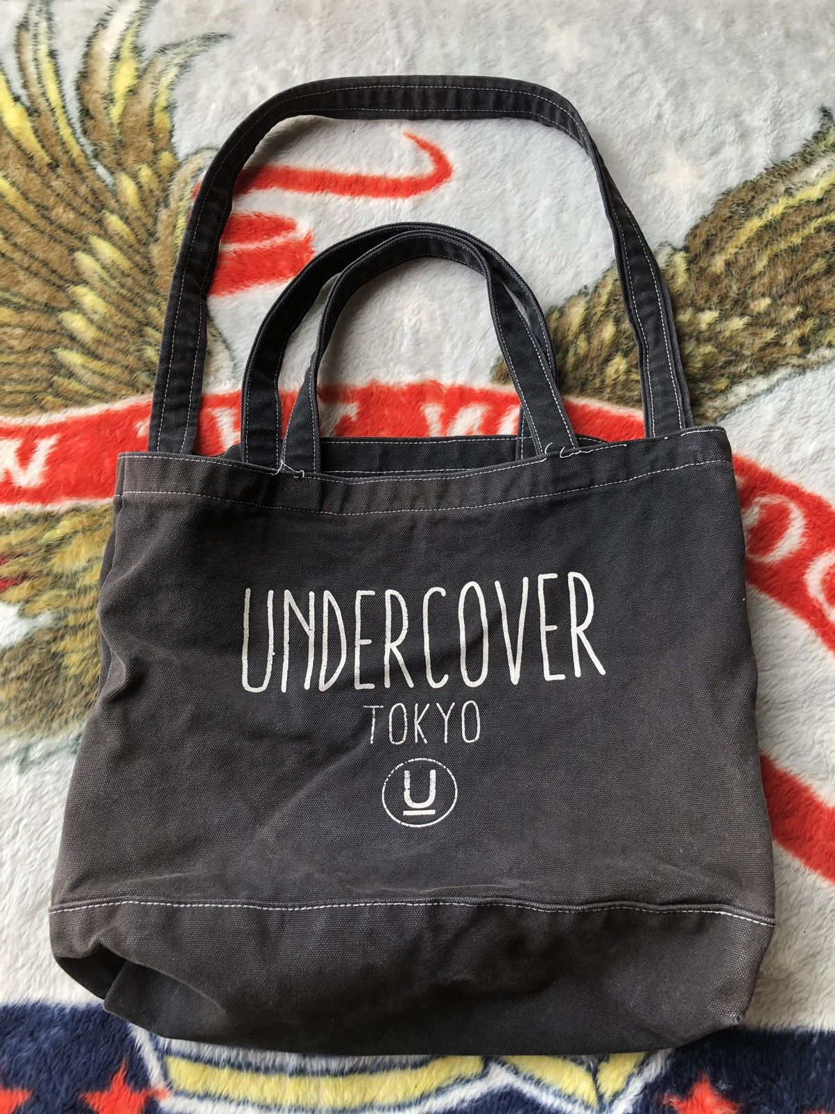 Undercover Vintage Undercover Tokyo Canvas Tote Bag Black Size ONE SIZE - 5 Thumbnail