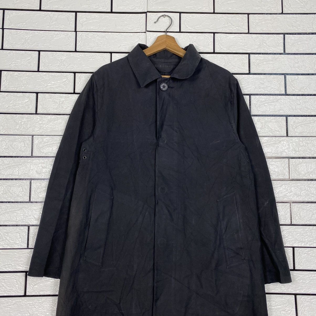 Mackintosh 📌Vintage Wax Long Jacket Chore Mackintosh Size US XXS / EU 40 - 5 Thumbnail