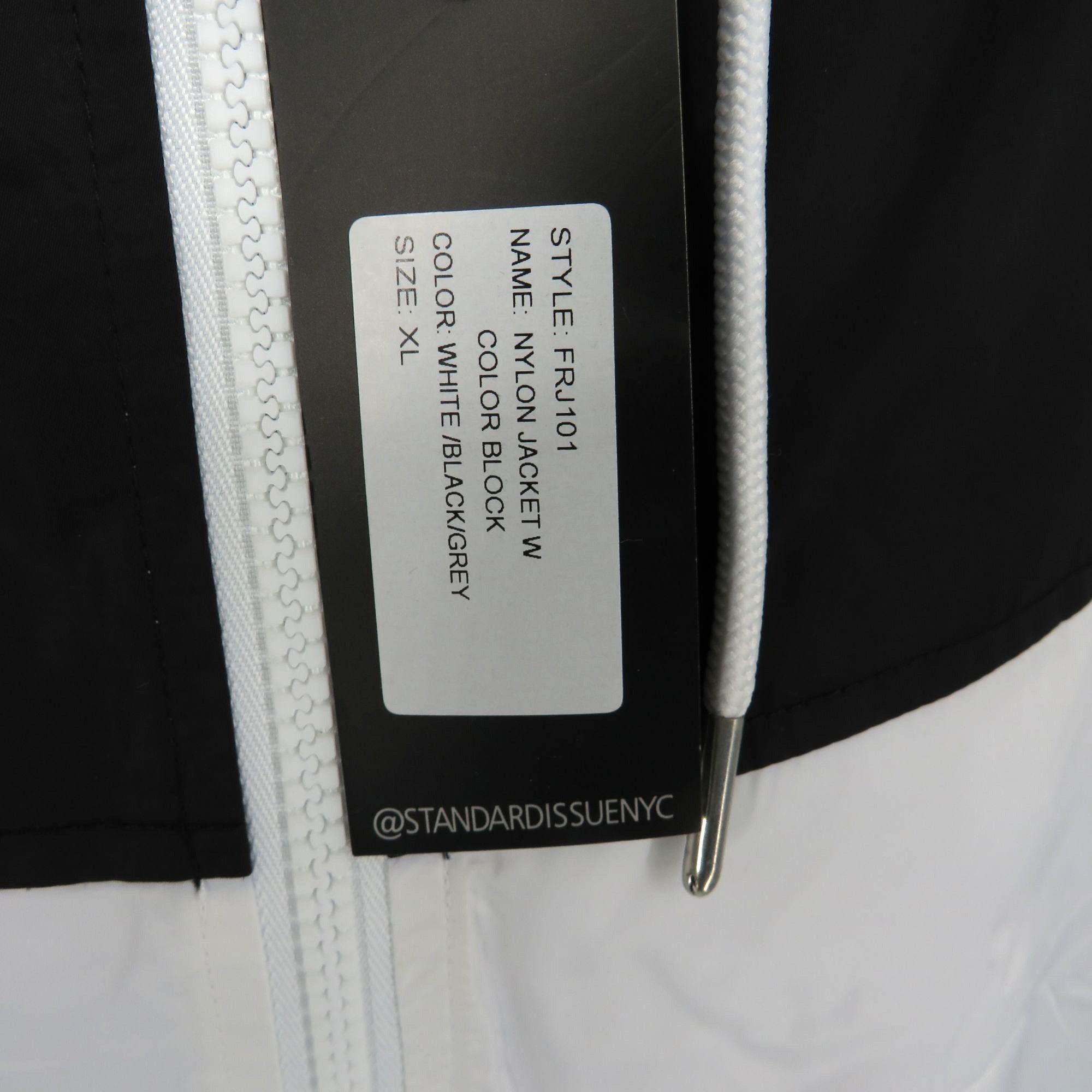 Standard Issue Standard Issue Color Block Men's Nylon Hooded Jacket XL NWT Size XL / US 12-14 / IT 48-50 - 3 Thumbnail