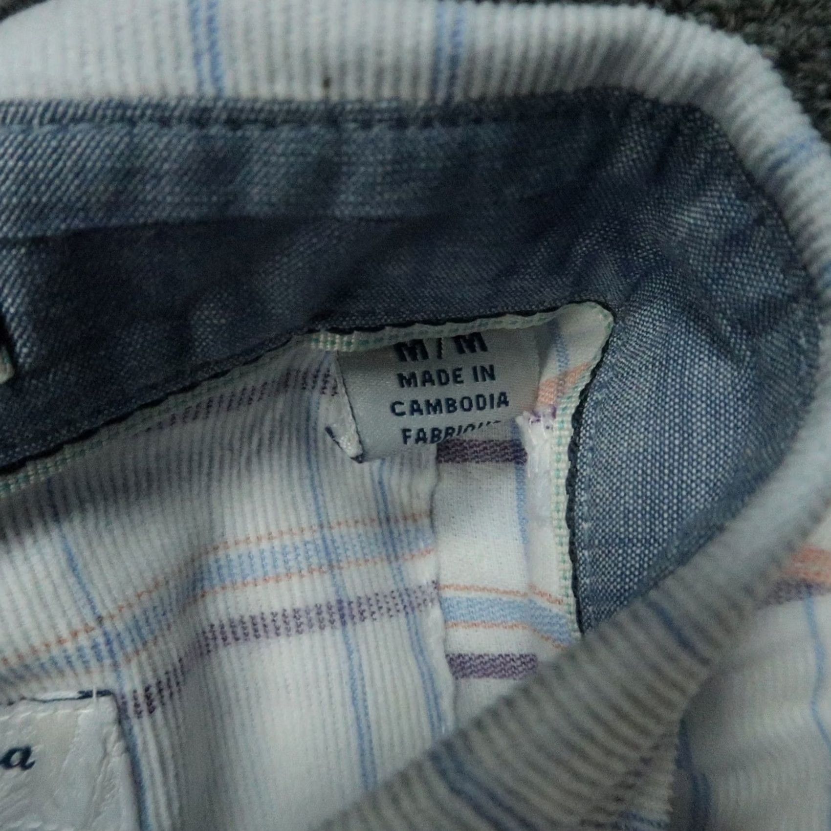 Tommy Bahama VINTAGE Tommy Bahama Shirt Mens M White Blue Striped Long Sleeve Coastline Cord Size US M / EU 48-50 / 2 - 4 Thumbnail