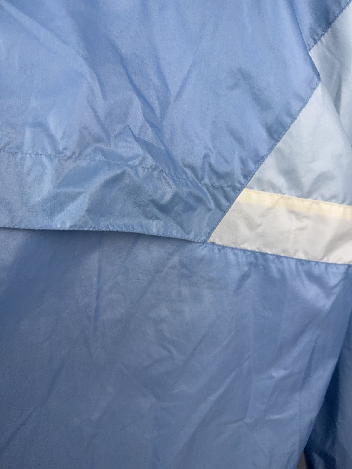 Adidas Vintage Adidas Trefoil Windbreaker Jacket Light Blue 80s L Size US L / EU 52-54 / 3 - 15 Thumbnail