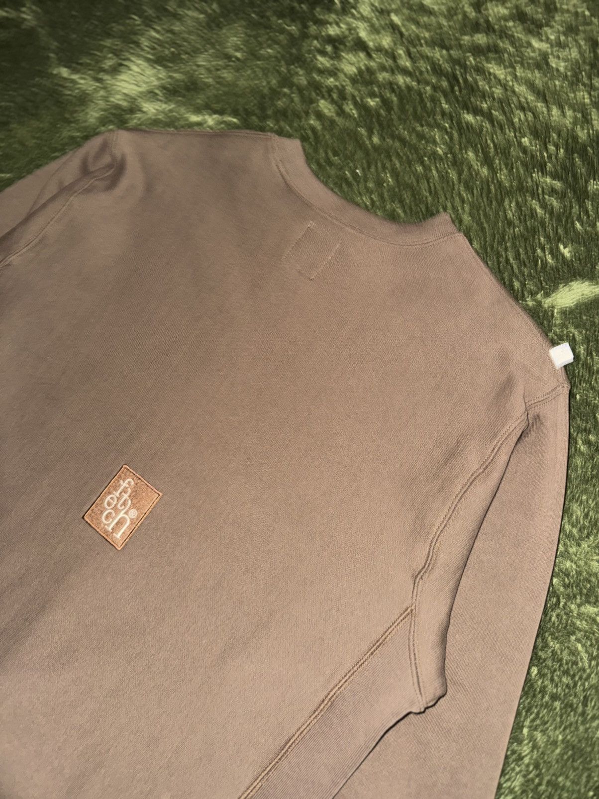 Japanese Brand [M] Fetch Sunday Embroidered Logo Sweatshirt Brown Size US M / EU 48-50 / 2 - 9 Thumbnail