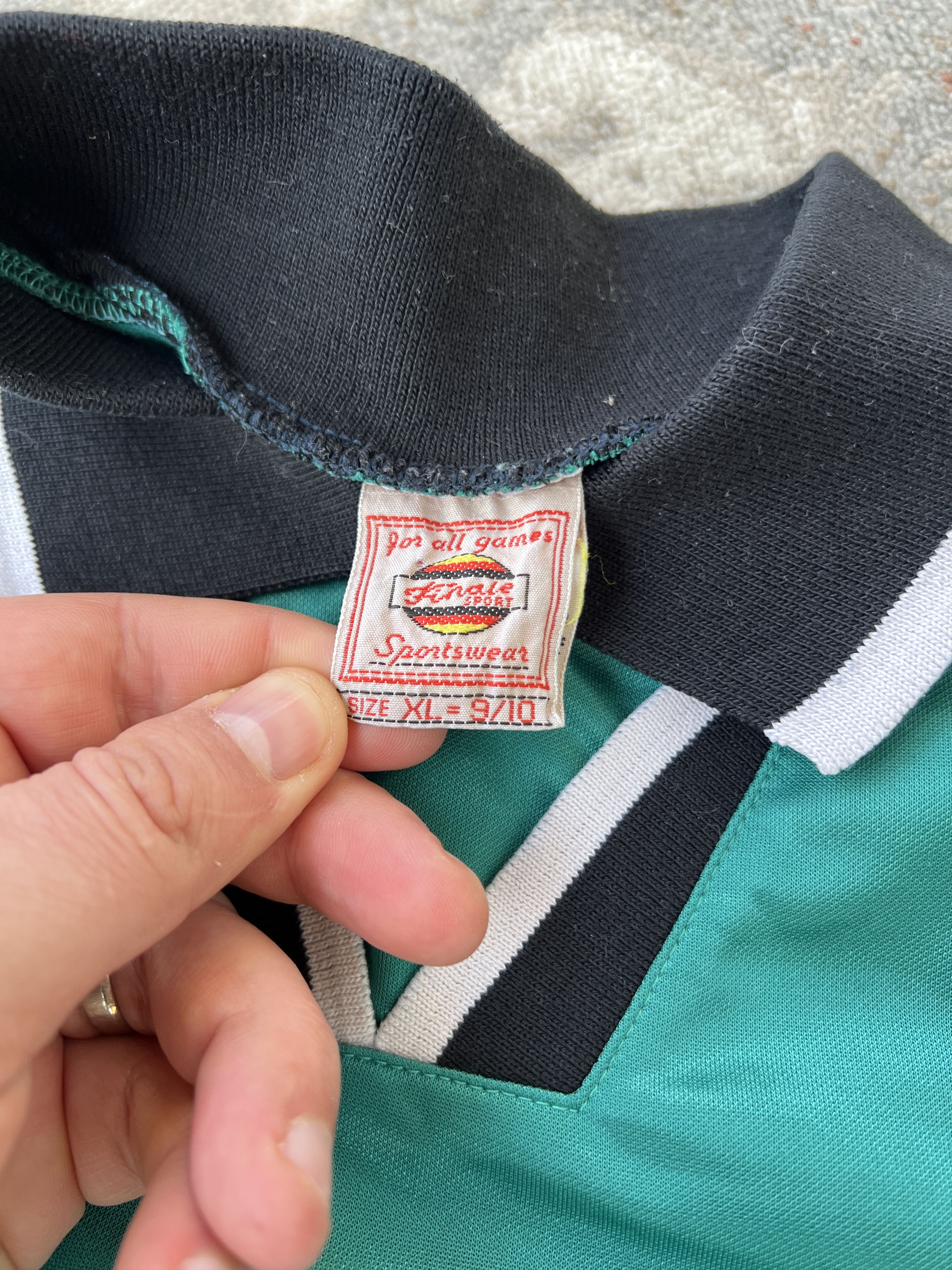 Vintage Finale Sport SG Holzwickede 14 Vintage Football Jersey Size US XL / EU 56 / 4 - 3 Thumbnail